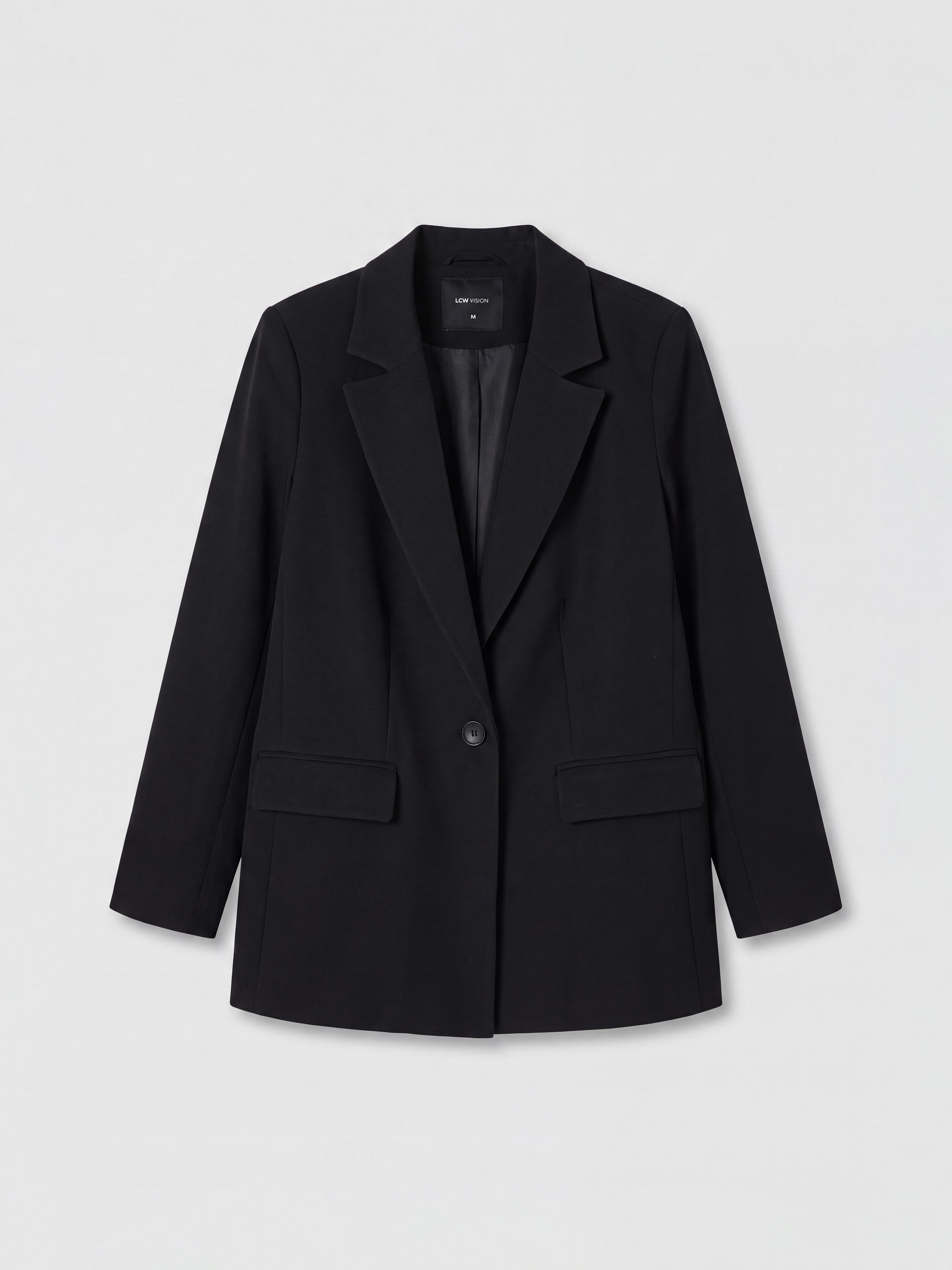 LCW Vision Krep Kadın Blazer Ceket görsel 7