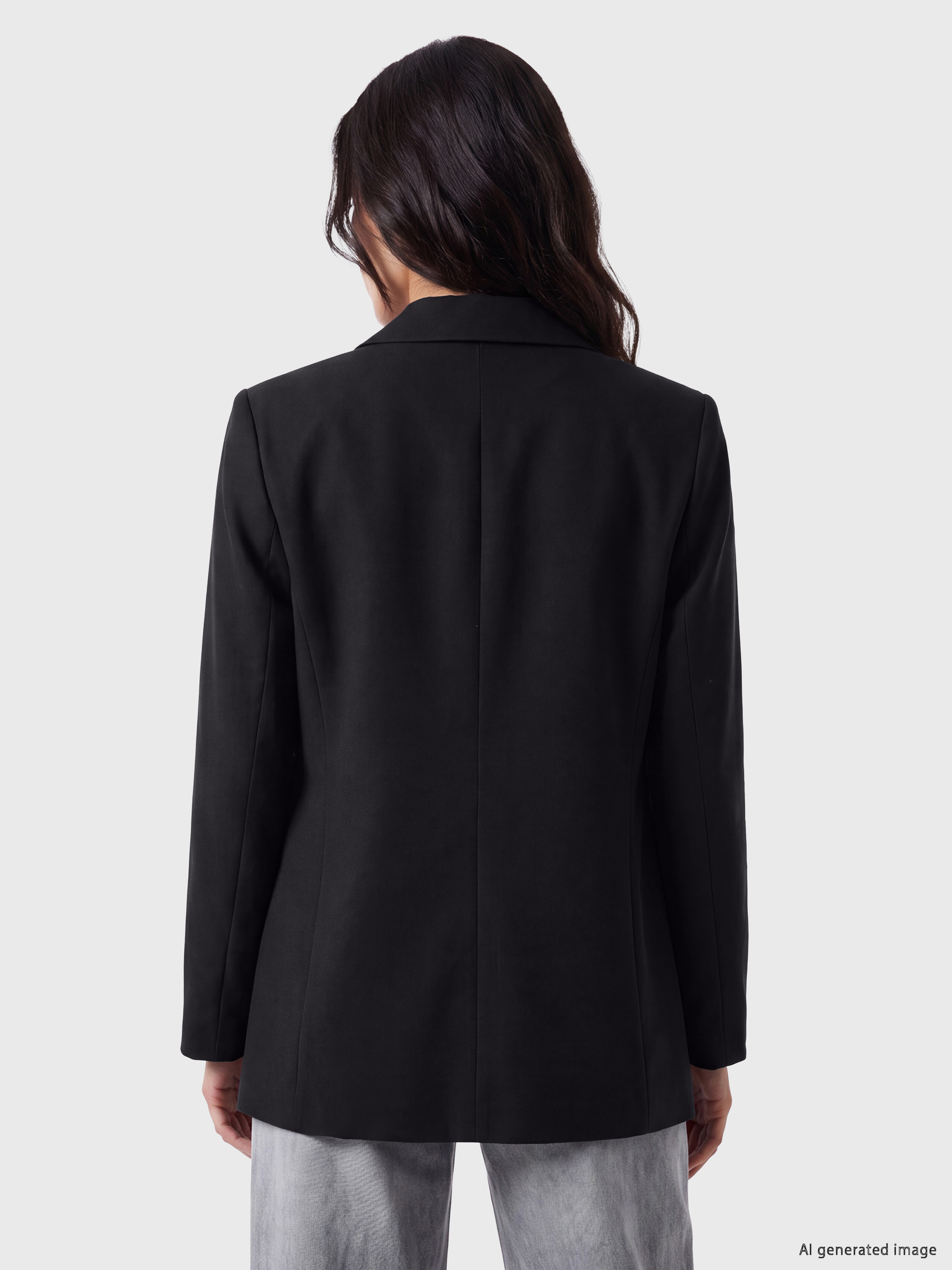 LCW Vision Krep Kadın Blazer Ceket görsel 5