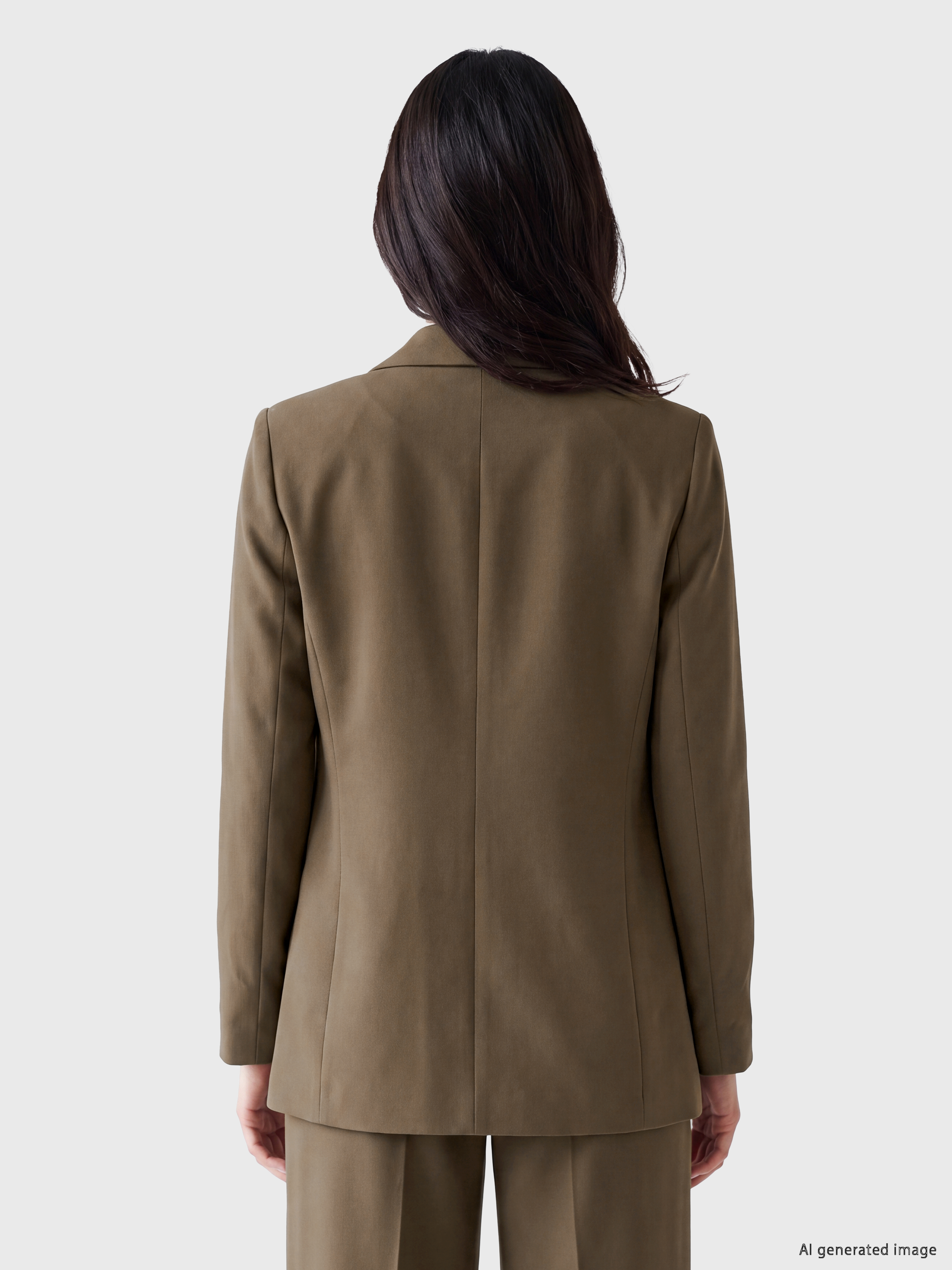 LCW Vision Krep Kadın Blazer Ceket görsel 6