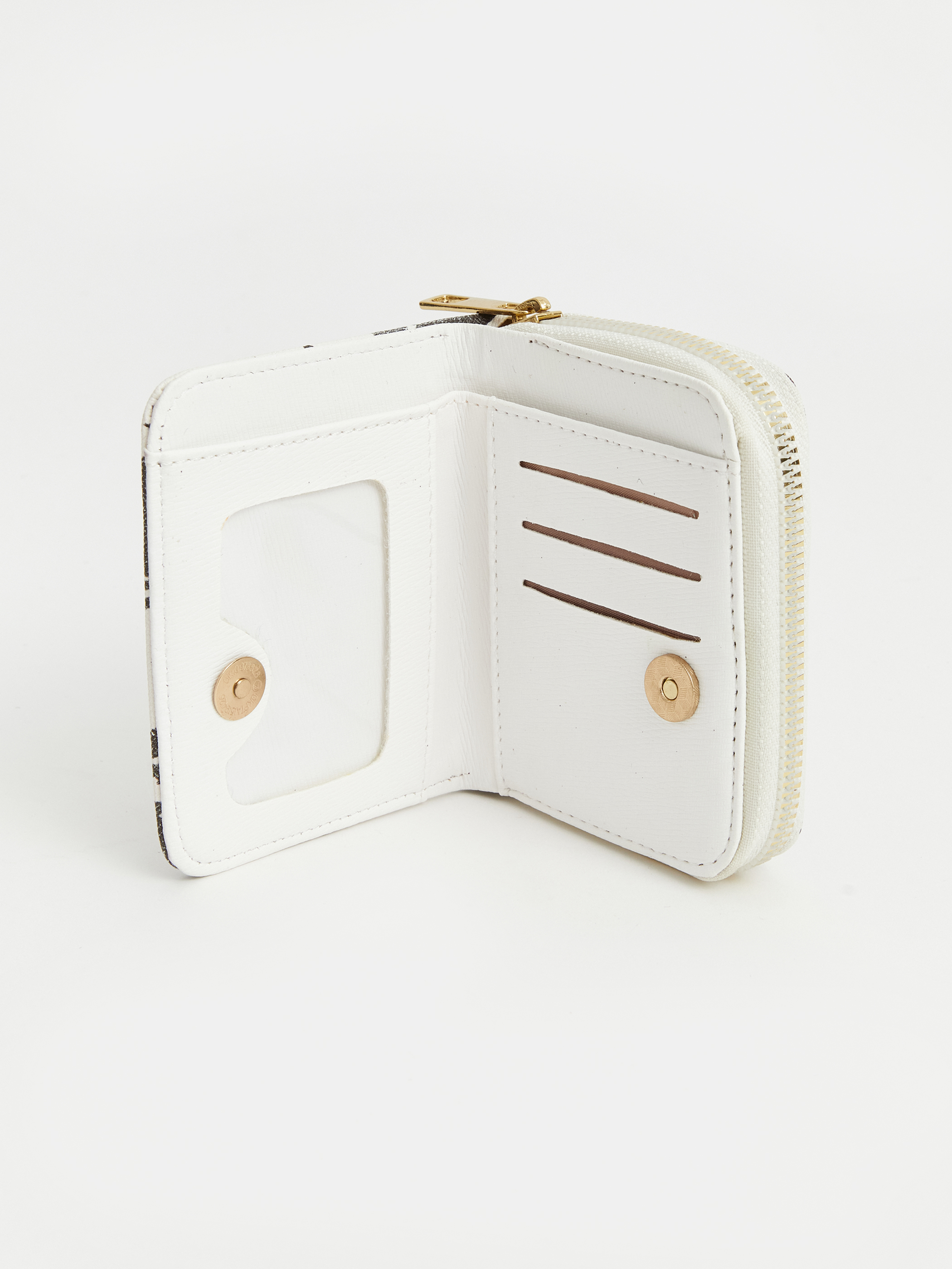 LCW ACCESSORIES Desenli Deri Görünümlü Kadın Cüzdan görsel 3