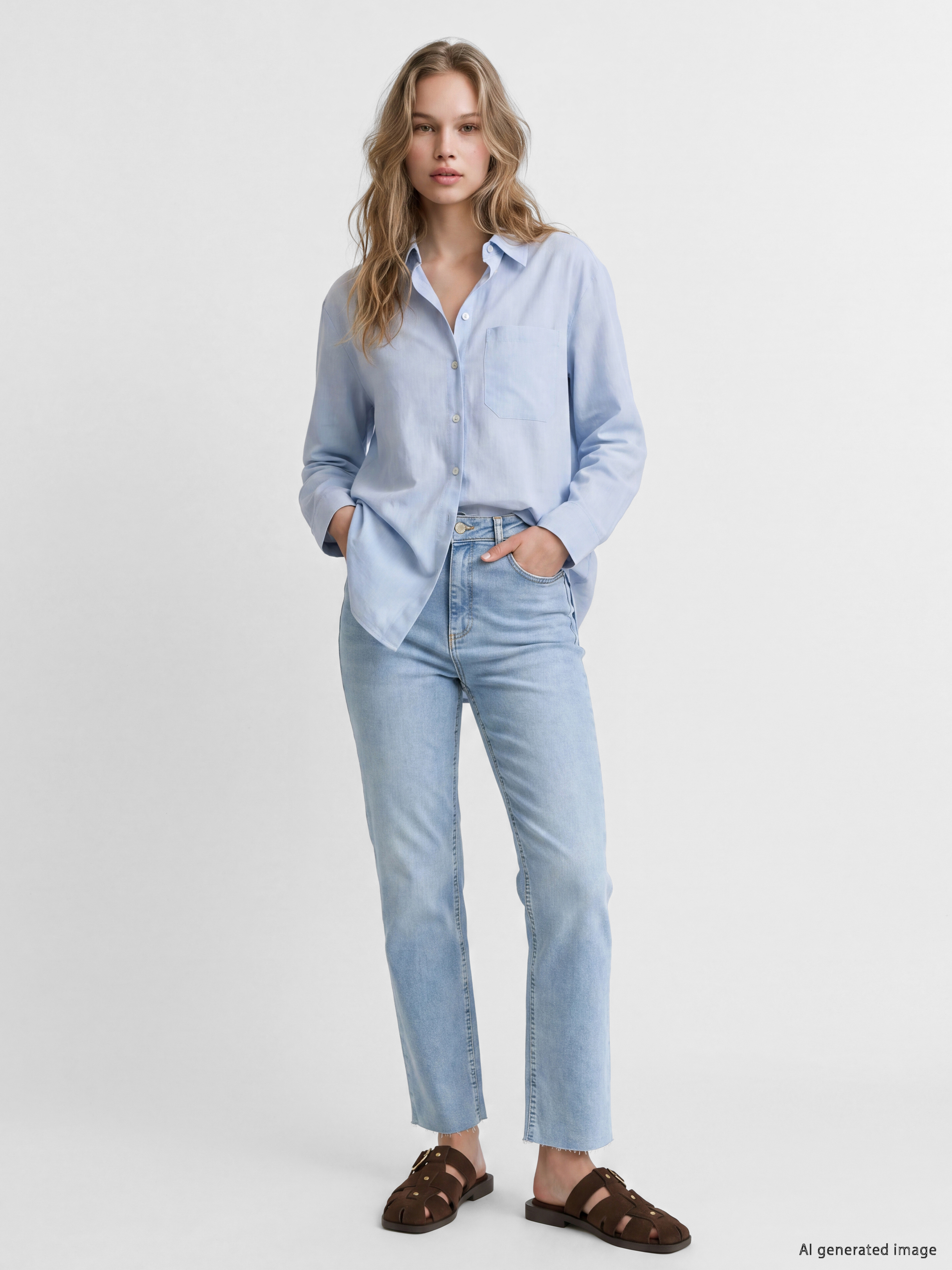 LCW Jeans Straight Fit Kadın Jean Pantolon