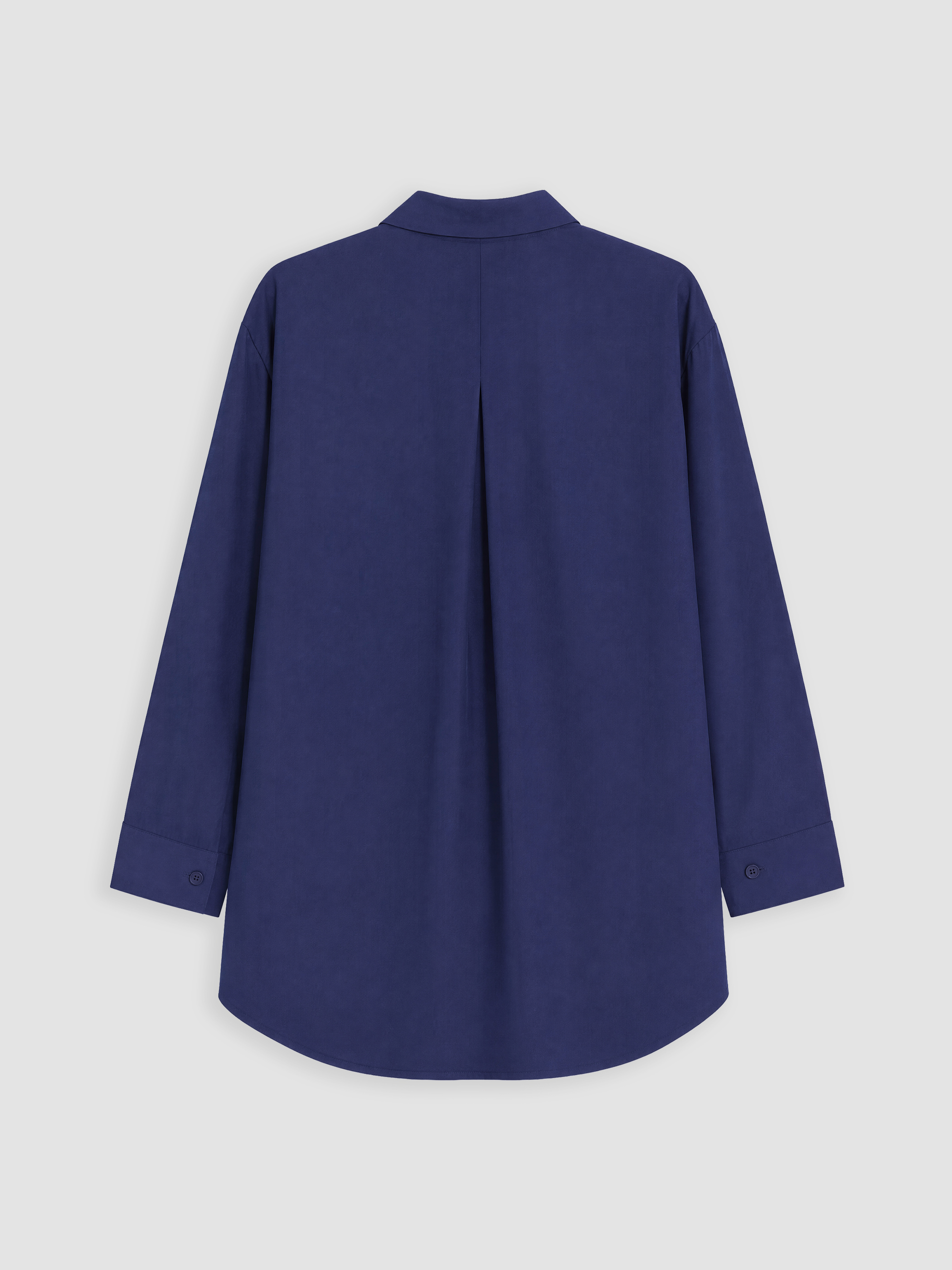 LC WAIKIKI Oversize Poplin Kadın Gömlek Tunik görsel 7