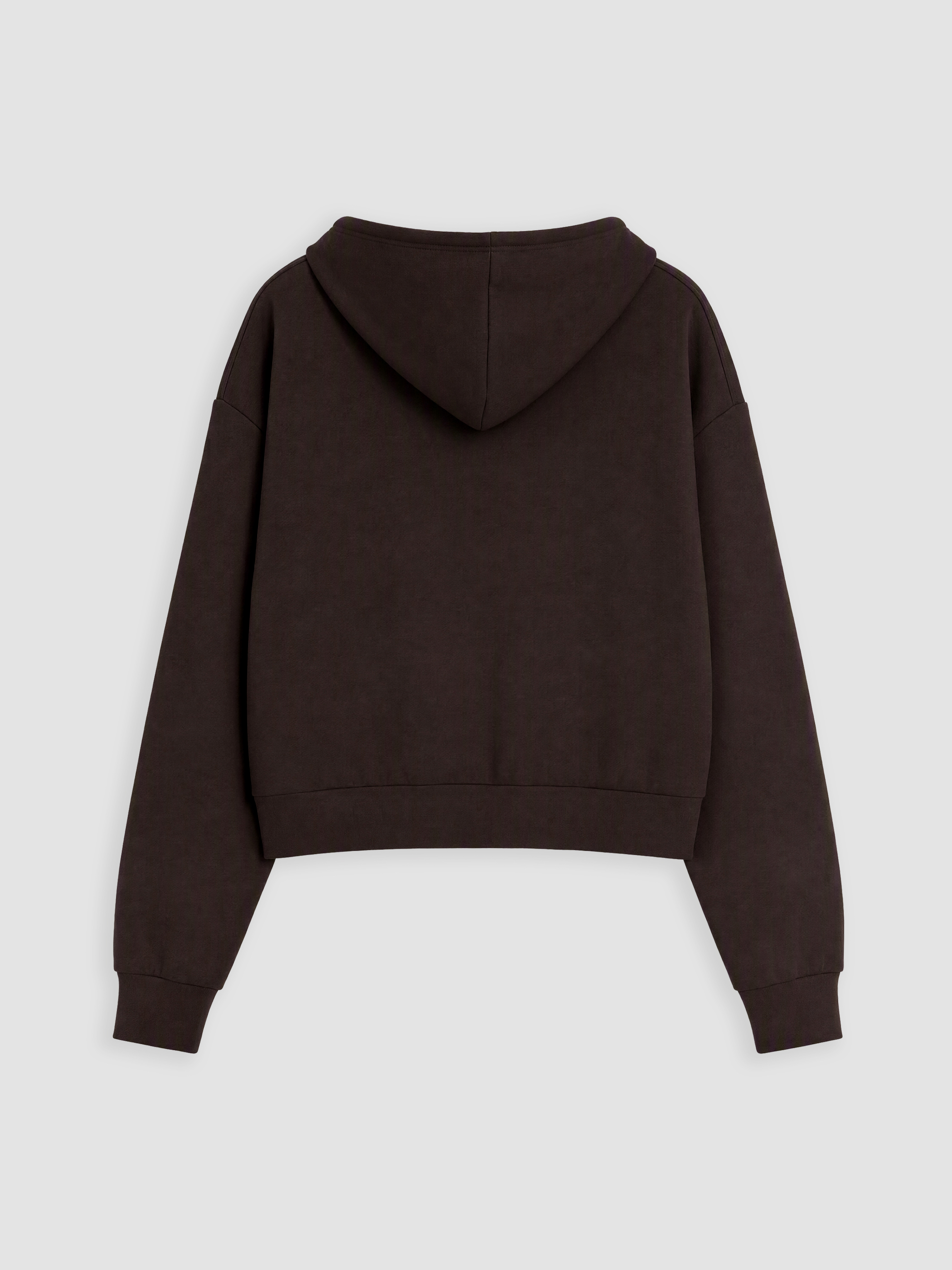 XSIDE Kapüşonlu Soft Touch Kadın Fermuarlı Sweatshirt görsel 7