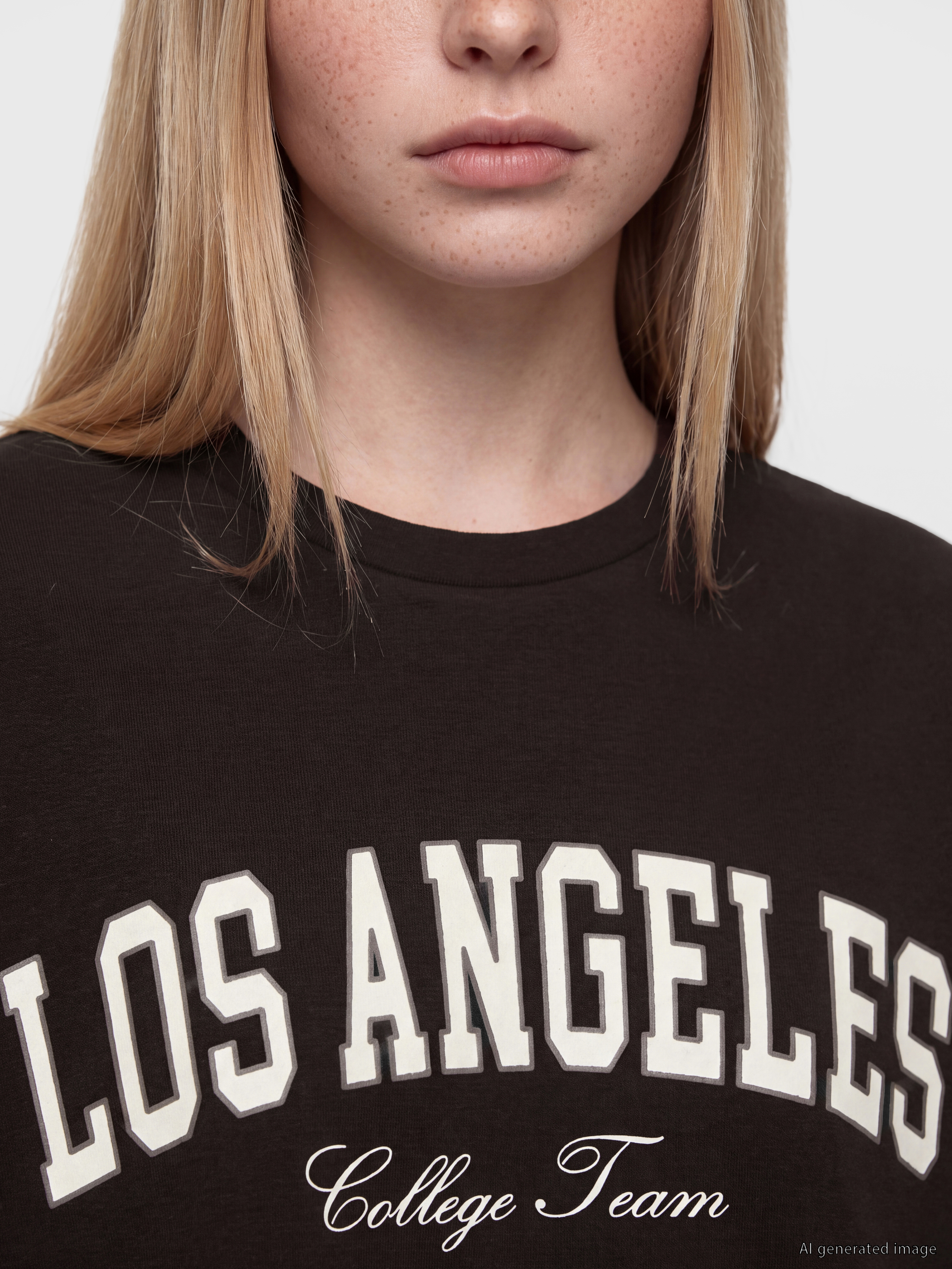 XSIDE Oversize Soft Touch Kadın Sweatshirt görsel 3