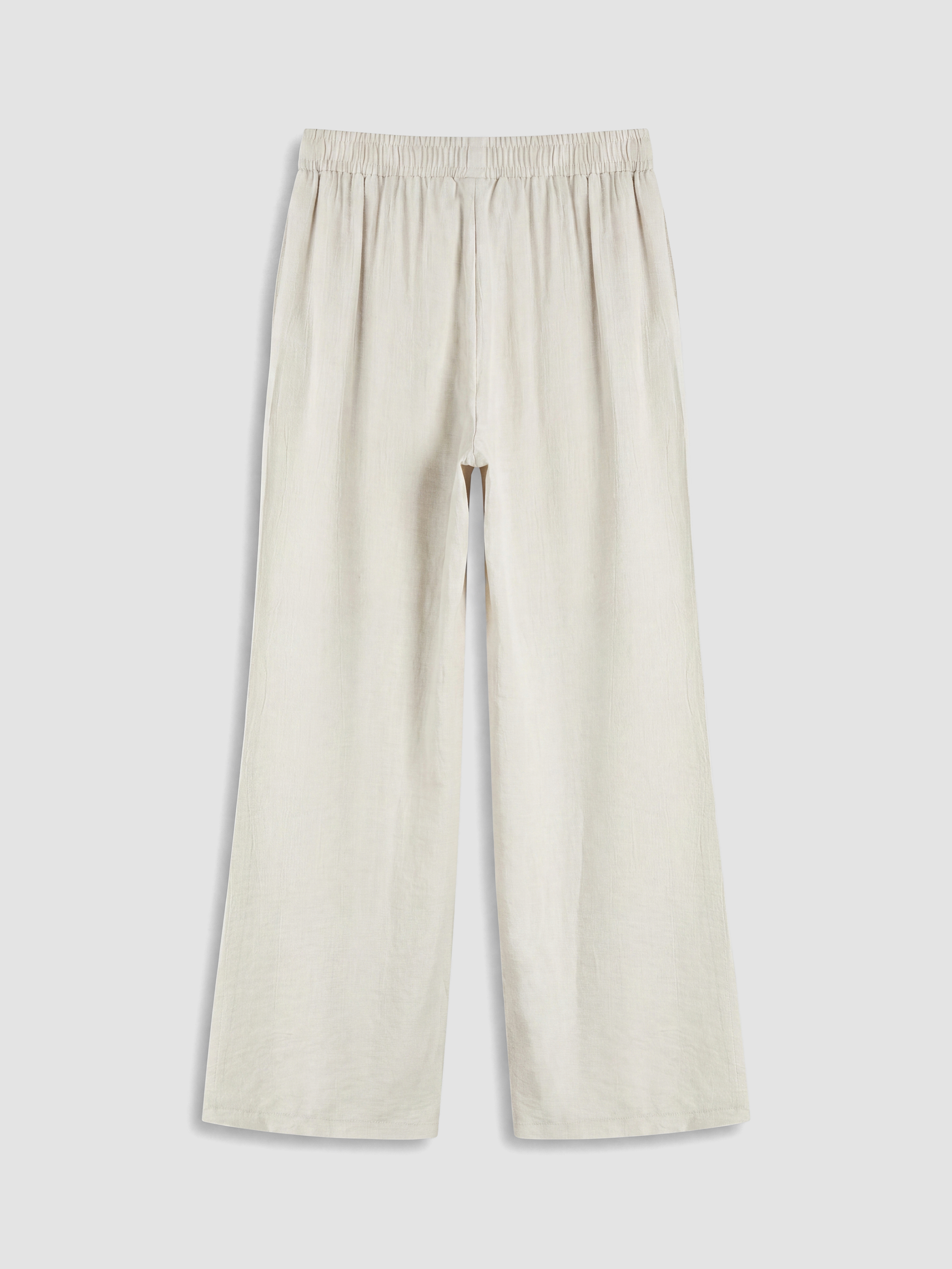 LCW Modest Beli Lastikli Geniş Paça Kadın Pantolon görsel 7