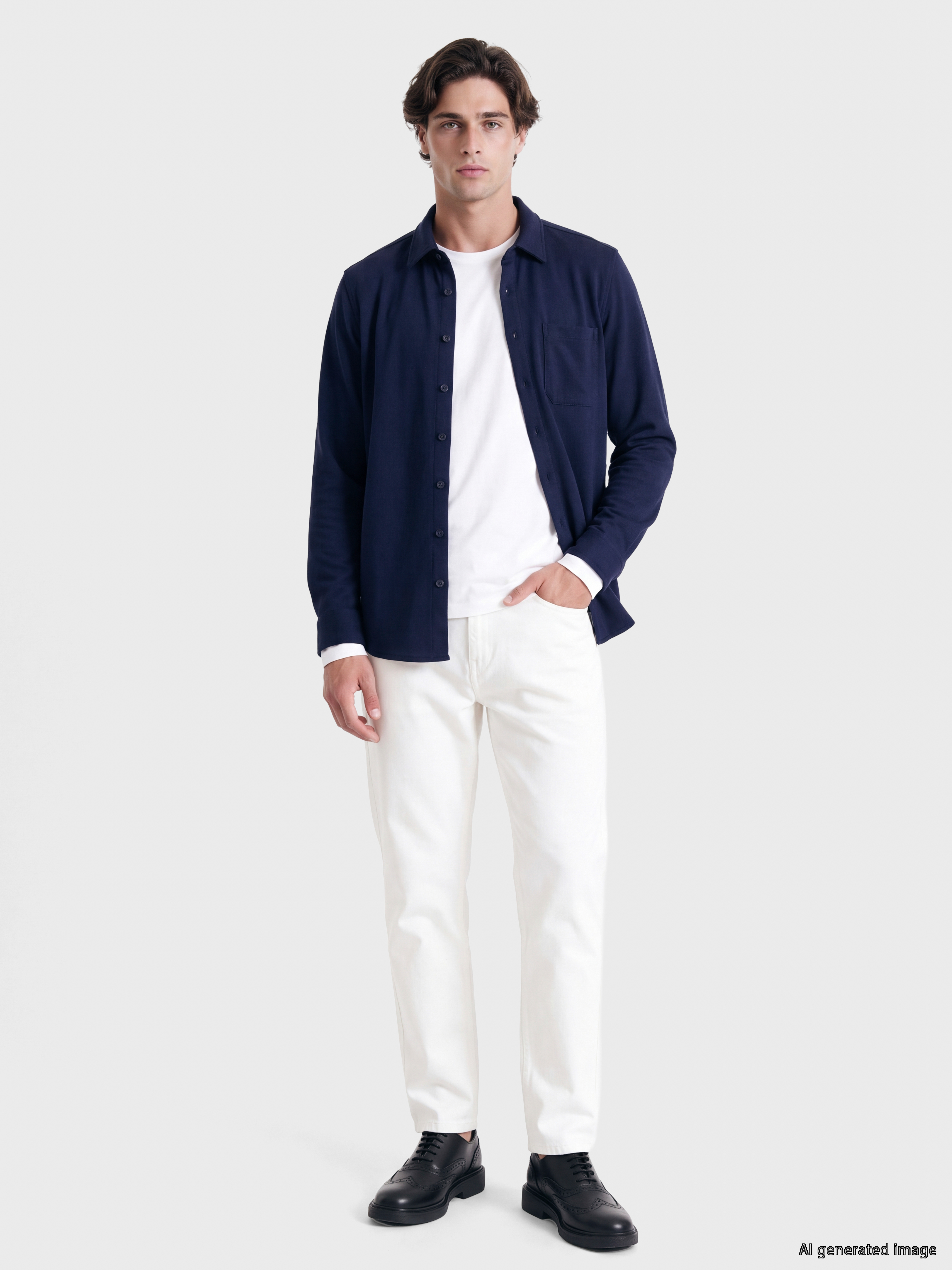 LCWAIKIKI Classic Regular Fit Erkek Gömlek görsel 2