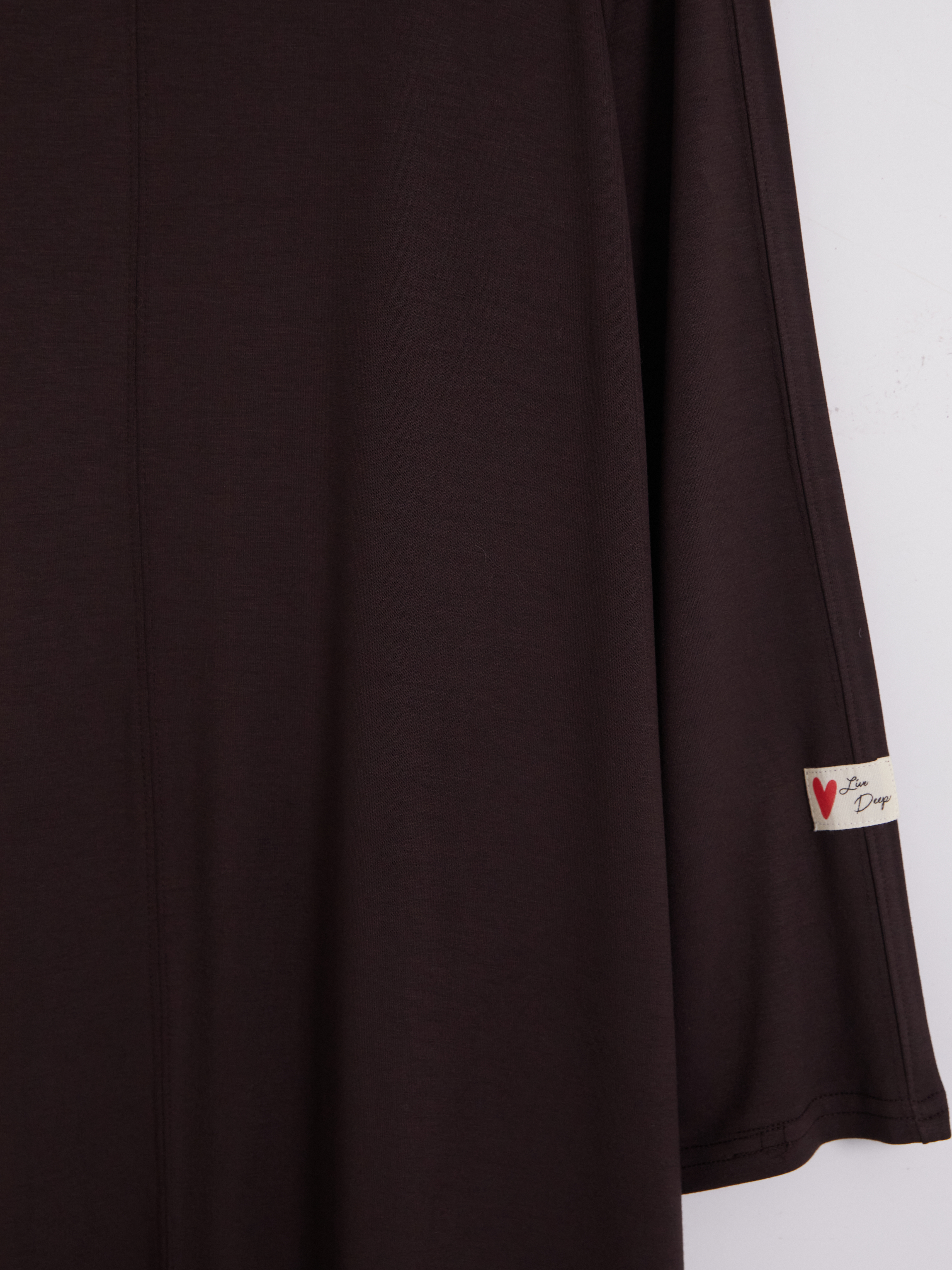 LCW Modest Bisiklet Yaka A Kesim Elbise görsel 8