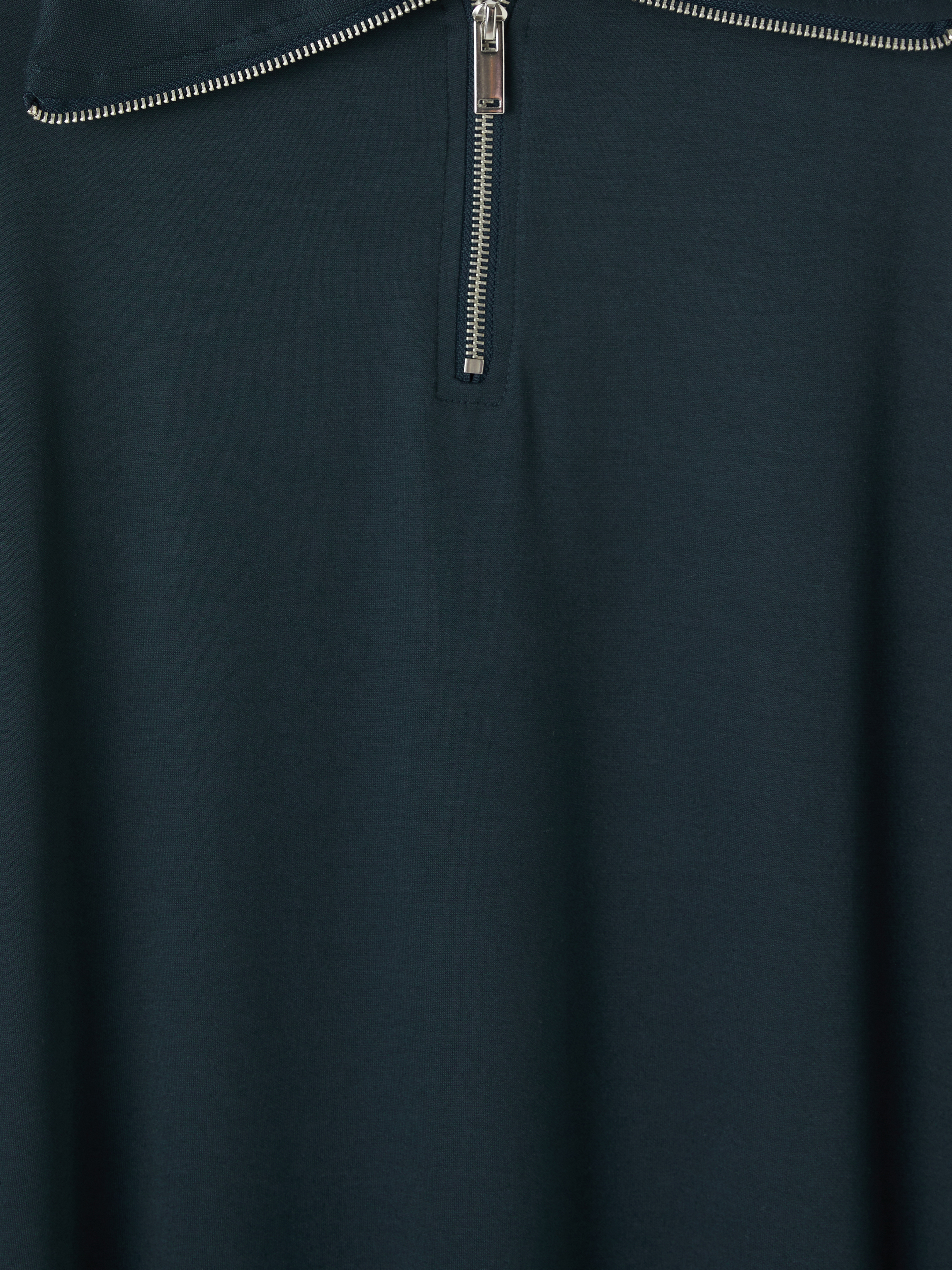 LCW Modest Dik Yaka A Kesim Sweat Elbise görsel 6