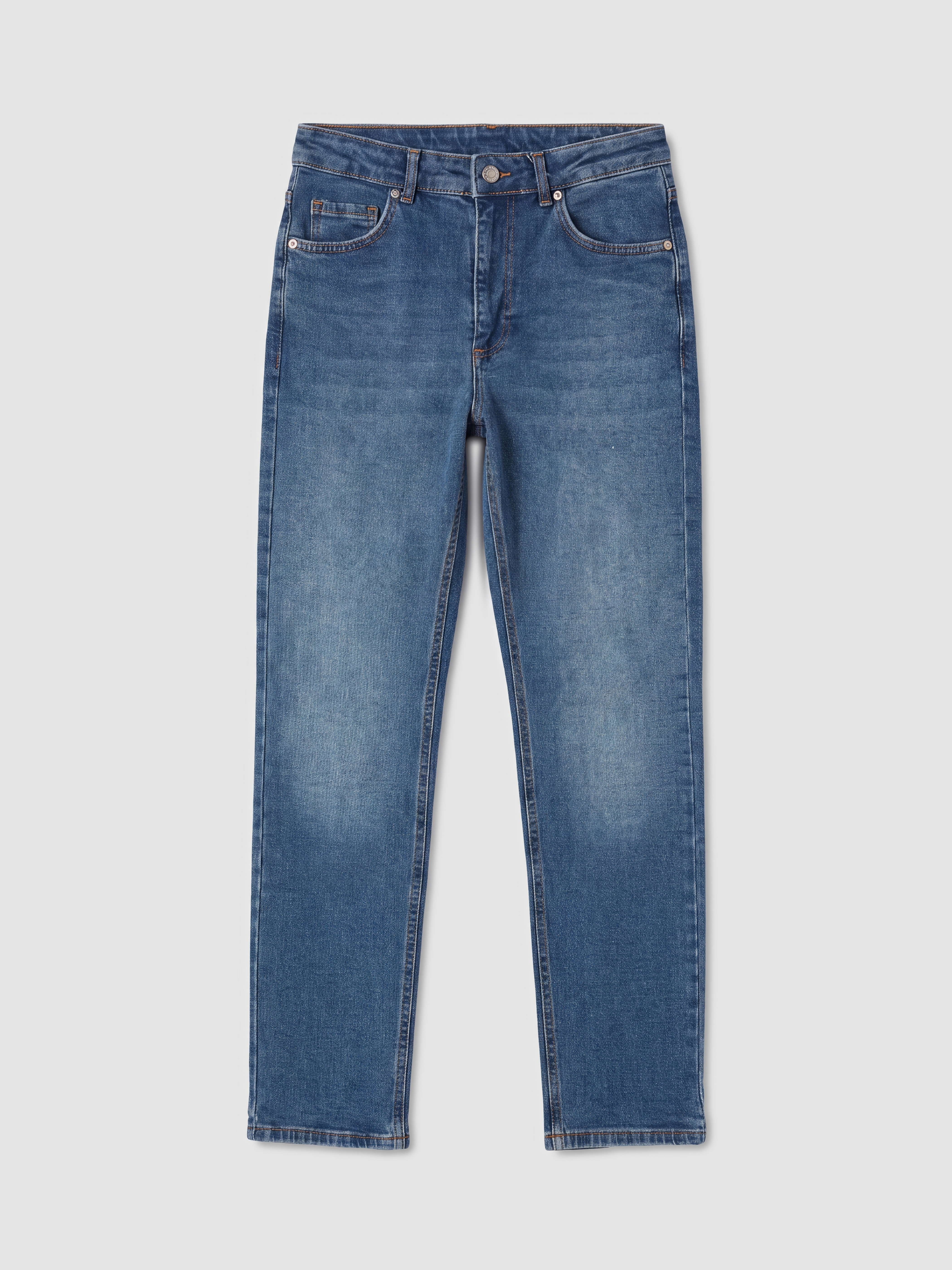 LCW Jeans Yüksek Bel Slim Fit Kadın Jean Pantolon görsel 6