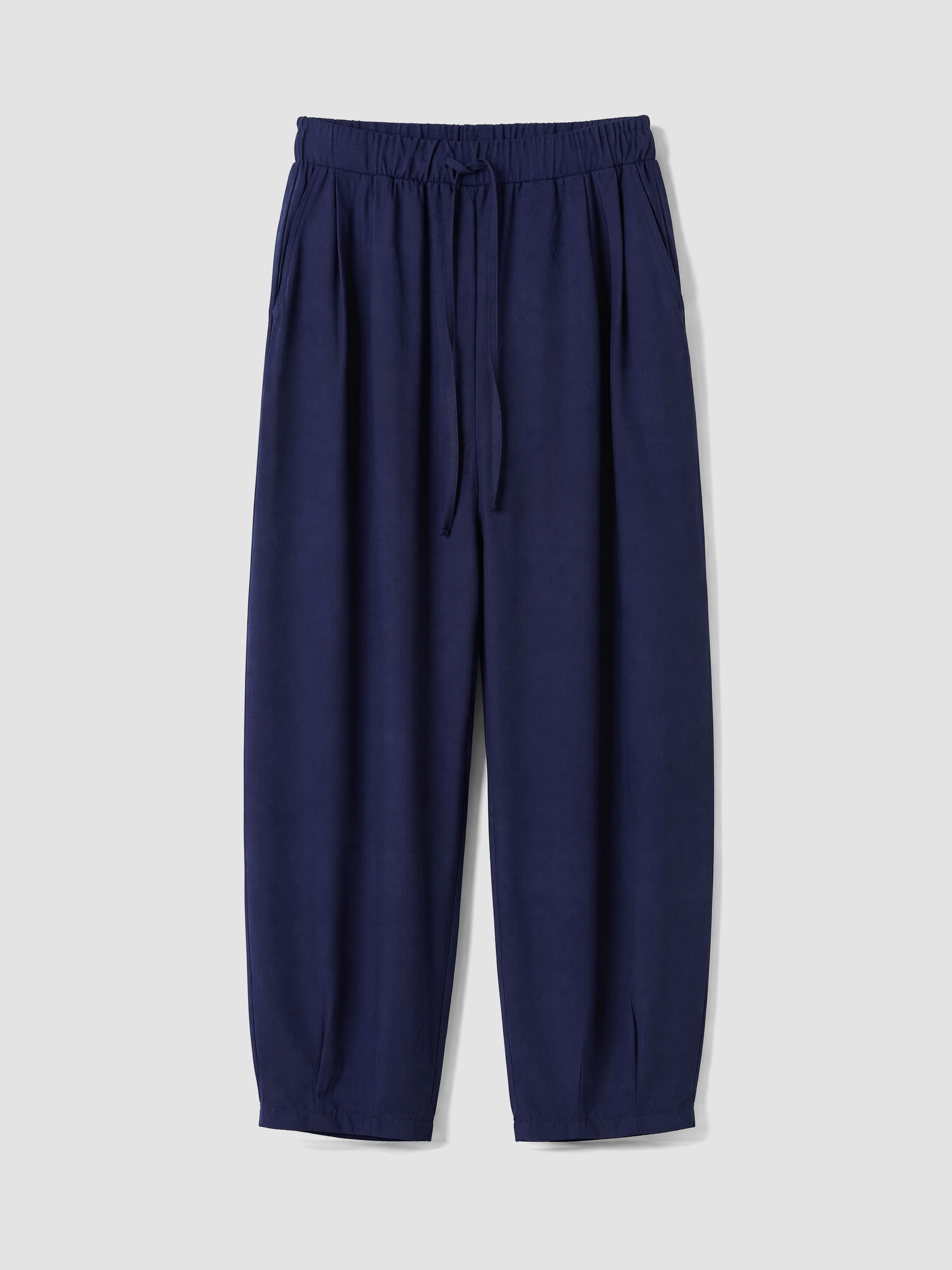 LCW Modest Beli Lastikli Paçası Pileli Kadın Pantolon görsel 5