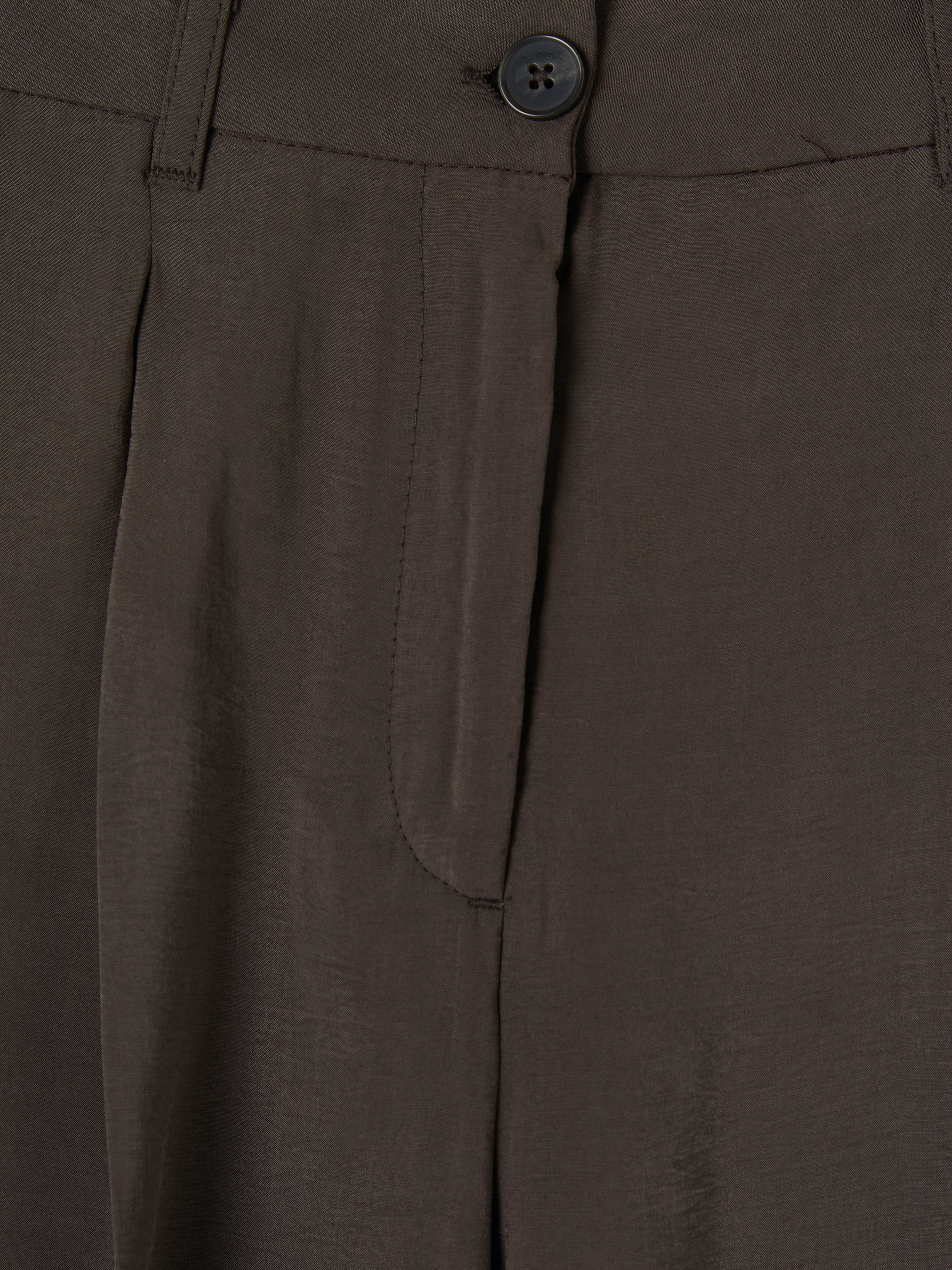 LCW Modest Regular Fit Modal Karışımlı Kadın Pileli Pantolon görsel 7