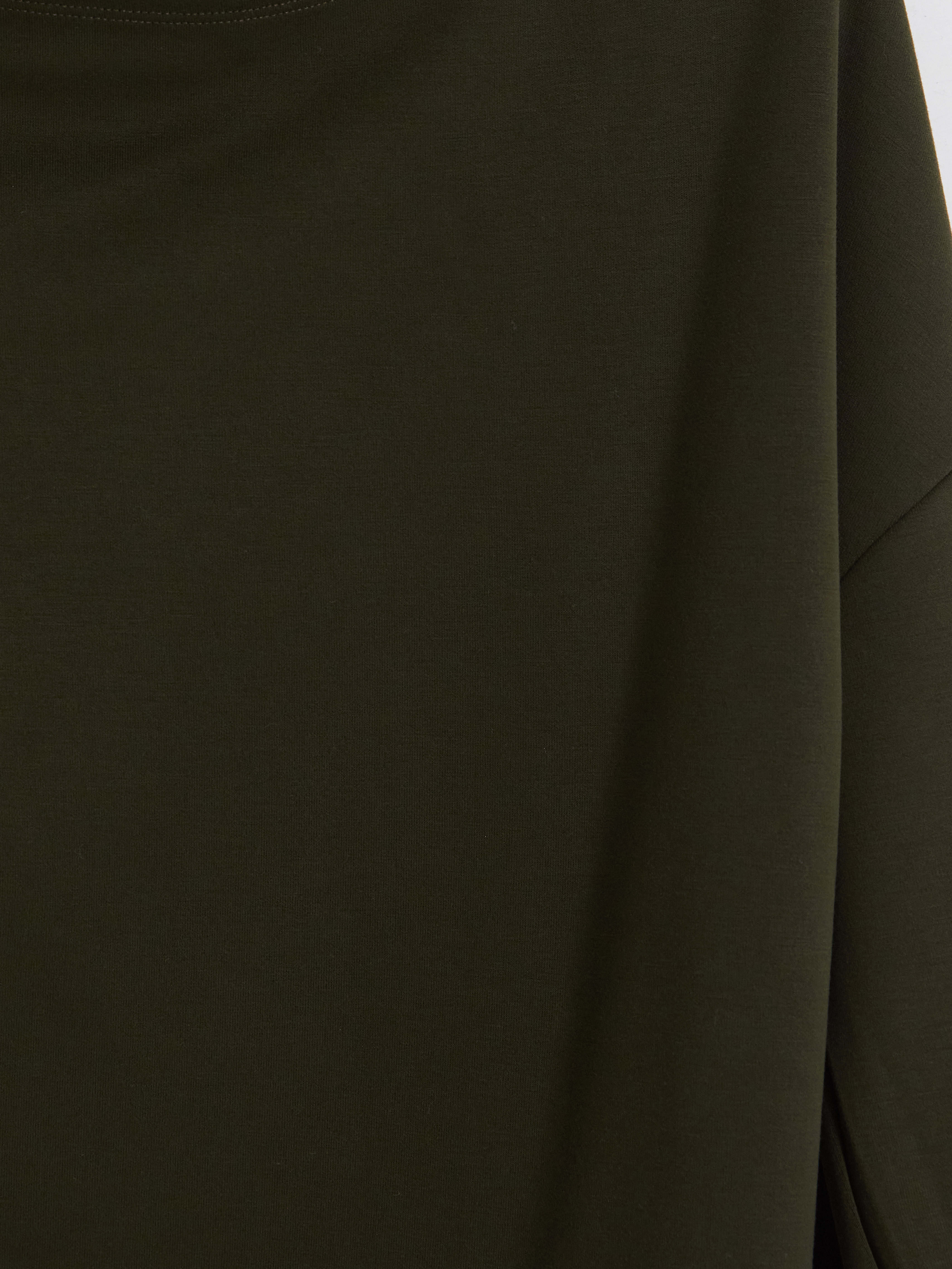 XSIDE Kayık Yaka Soft Touch Kadın Sweatshirt görsel 7