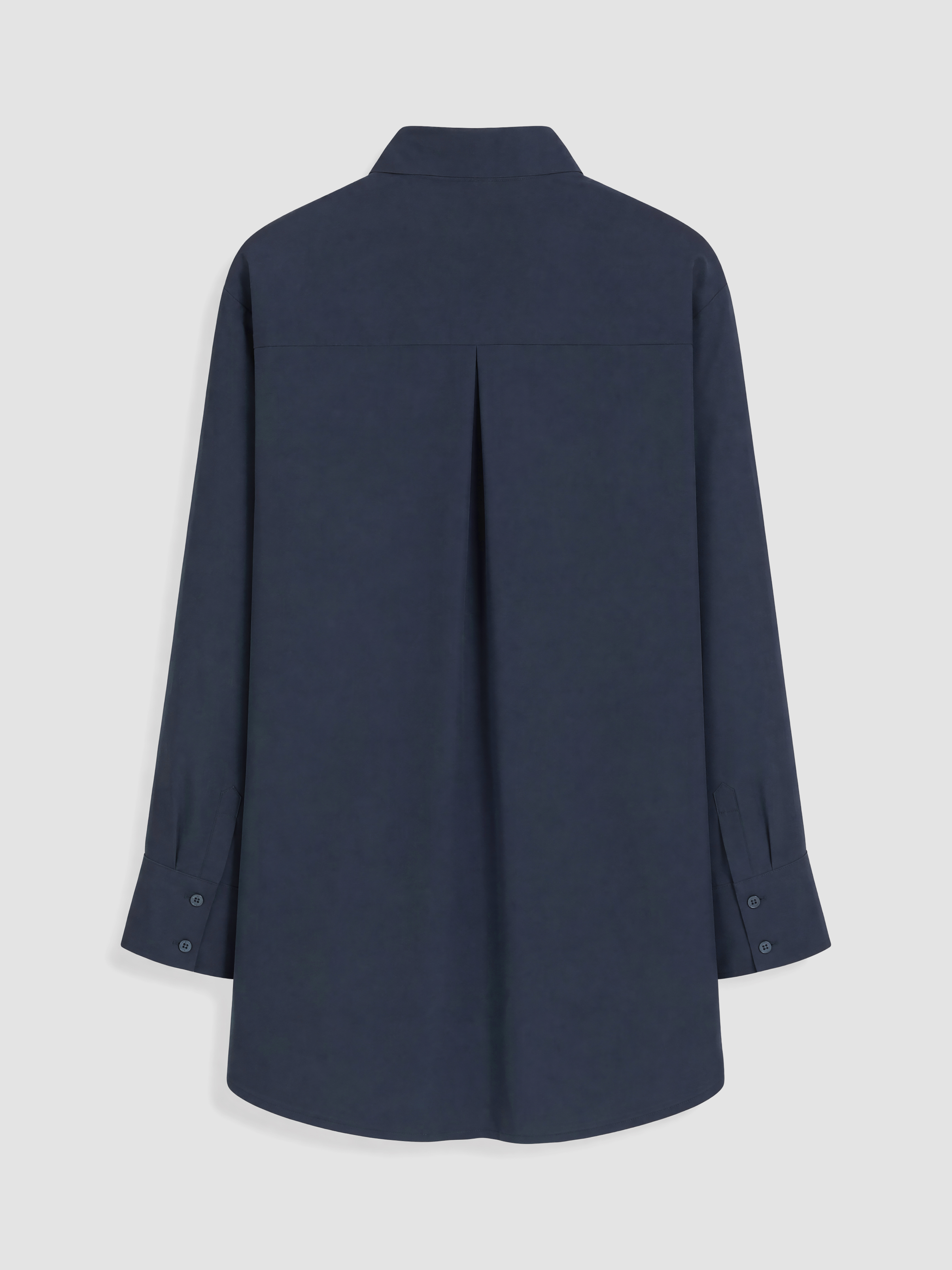 LCW Modest Modal Karışımlı Oversize Kadın Gömlek Tunik görsel 4