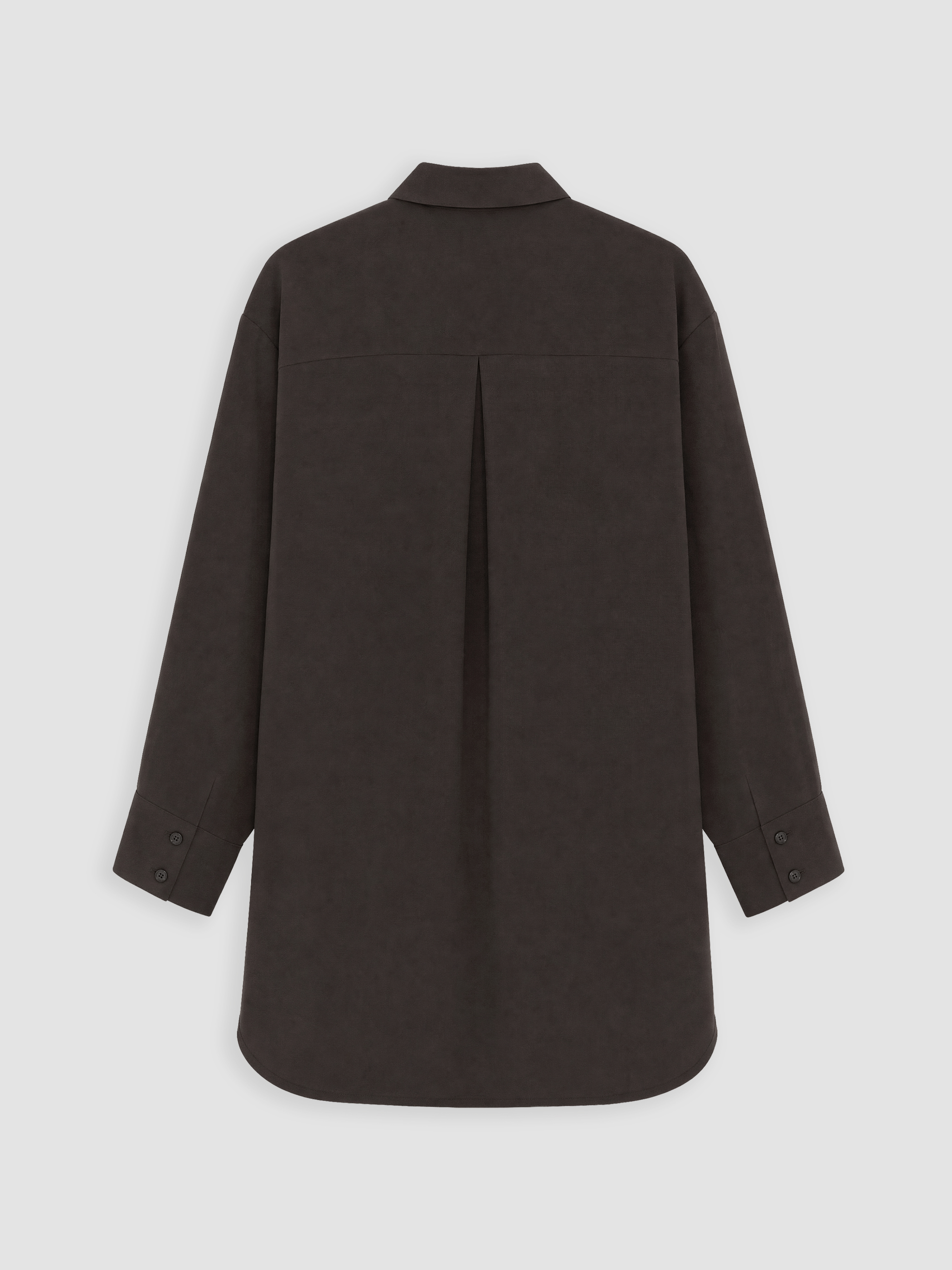 LCW Modest Modal Karışımlı Oversize Kadın Gömlek Tunik görsel 7