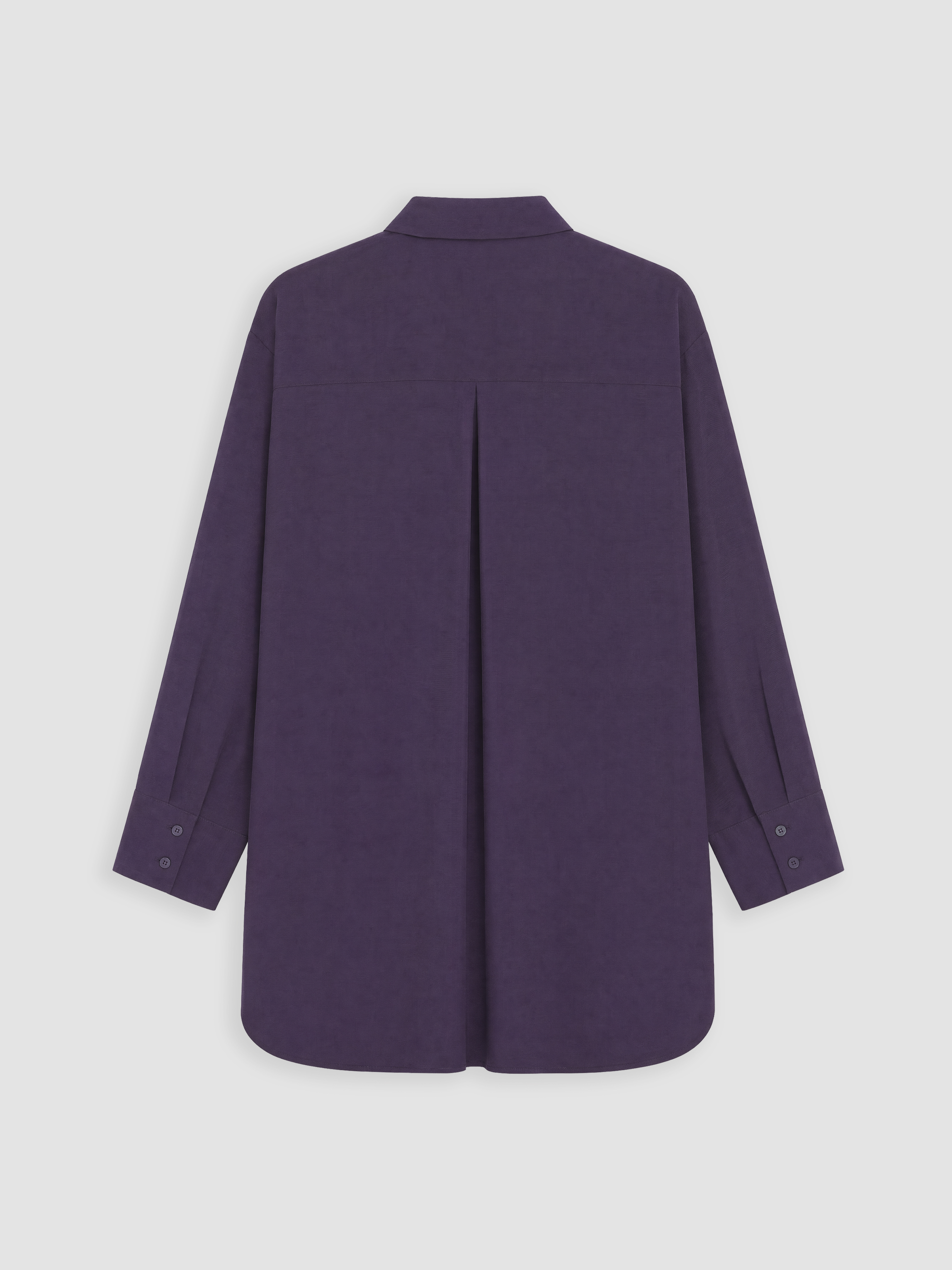 LCW Modest Modal Karışımlı Oversize Kadın Gömlek Tunik görsel 8
