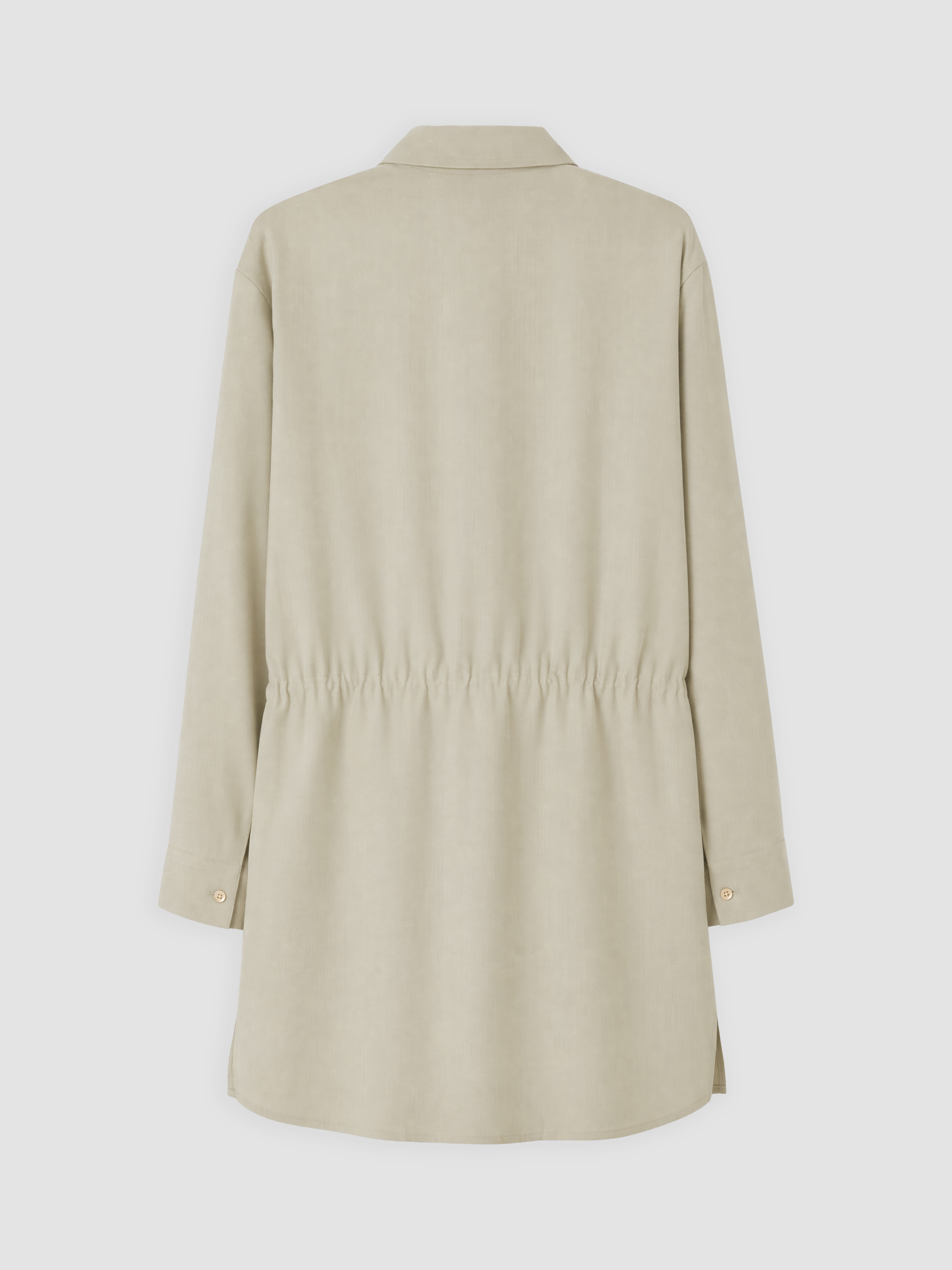LCW Modest Bağcıklı Kadın Gömlek Tunik görsel 6