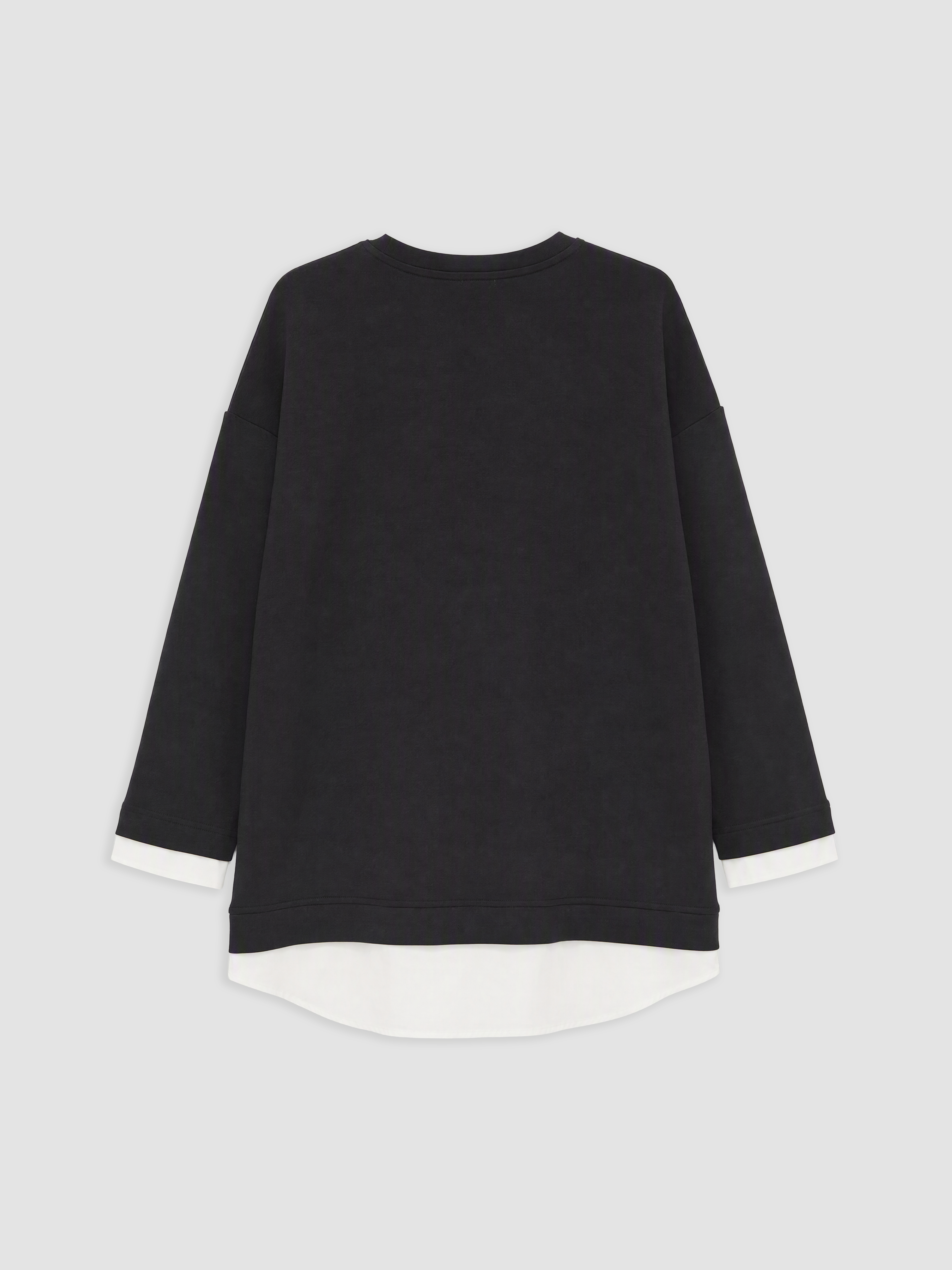 LCW EVERYDAY Oversize Soft Touch Kadın Sweatshirt görsel 6