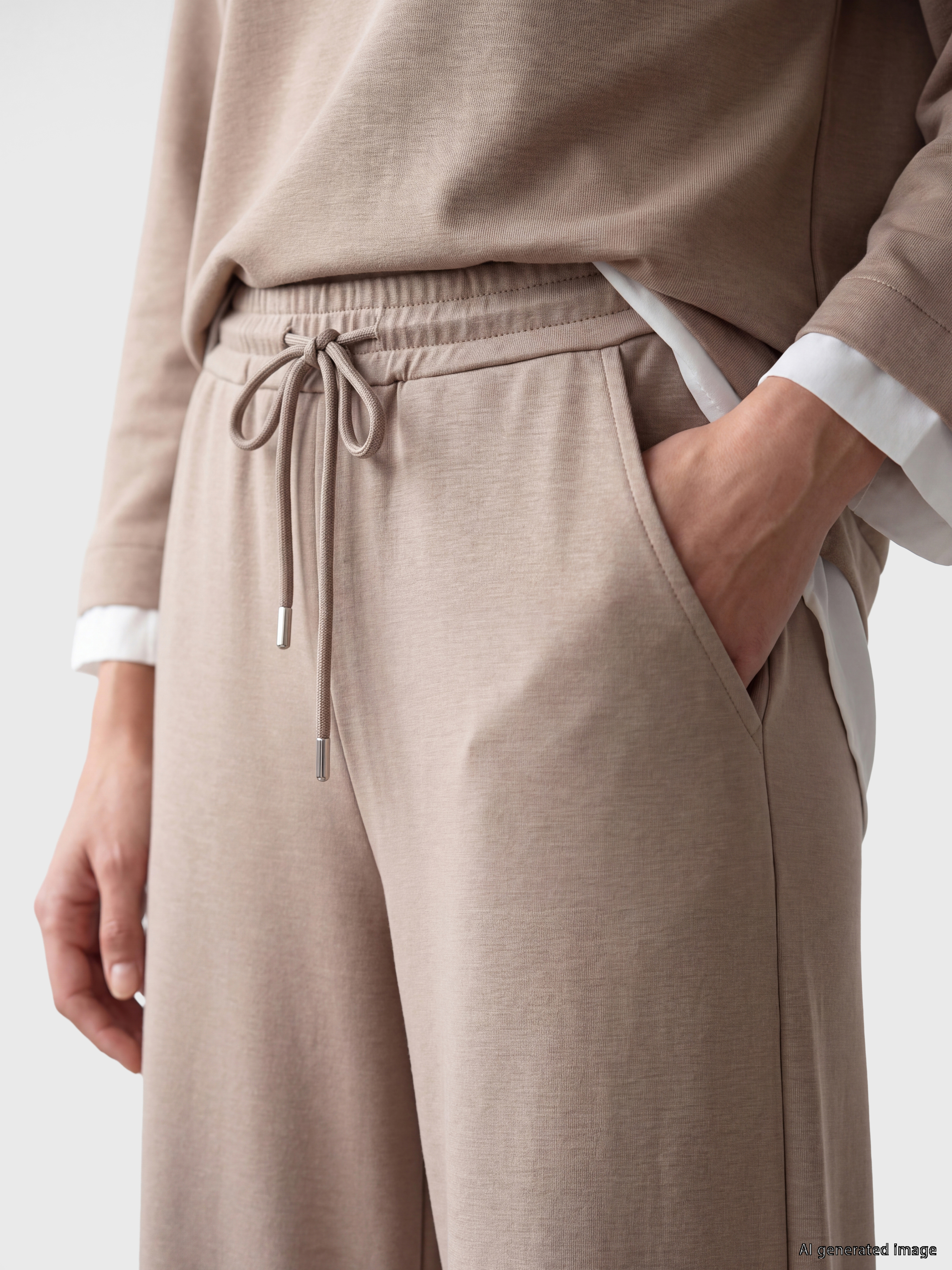 LCW EVERYDAY Soft Touch Kadın Eşofman Altı görsel 3