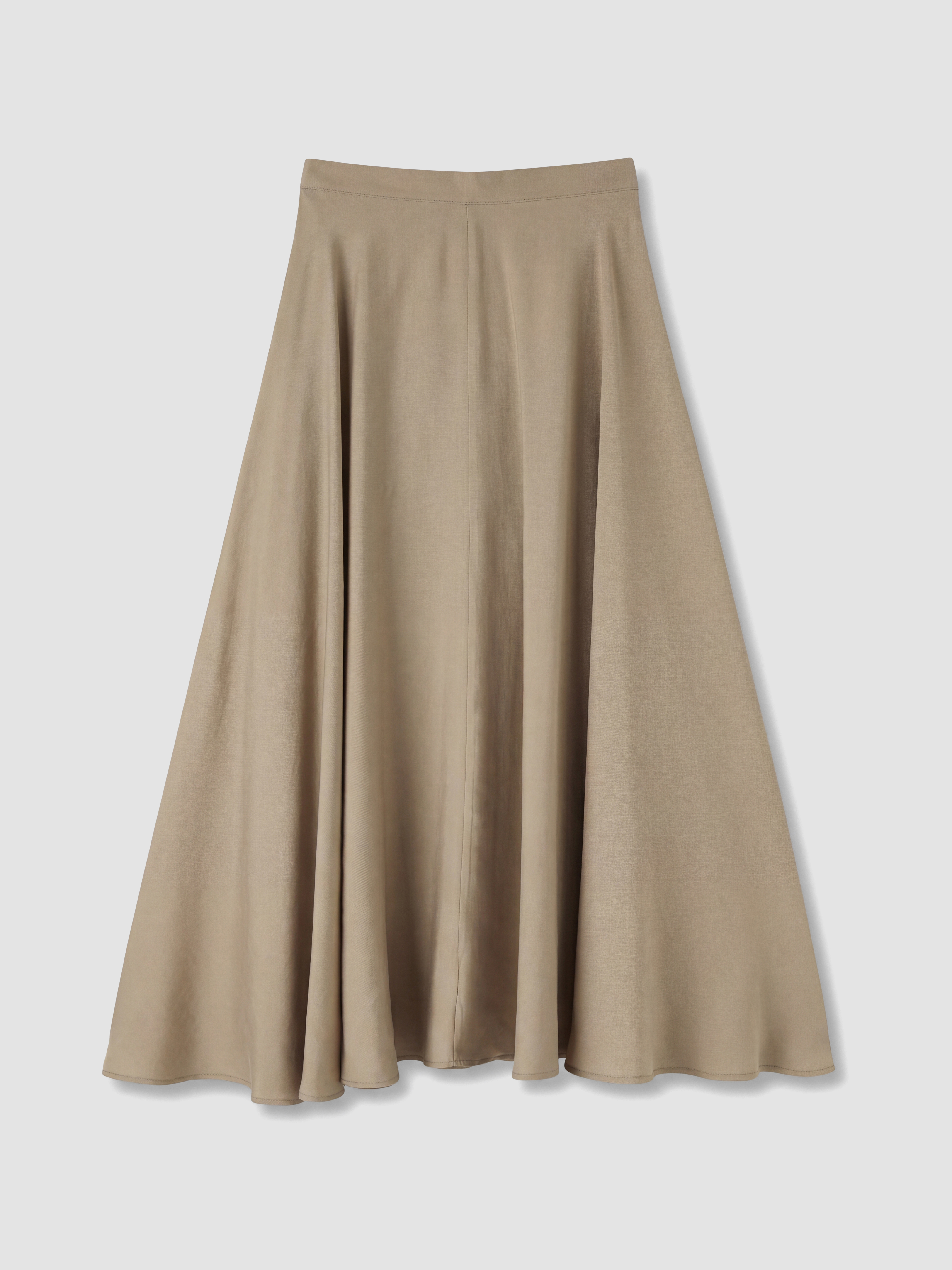 LCW Modest Beli Fermuarlı Kloş Etek görsel 5
