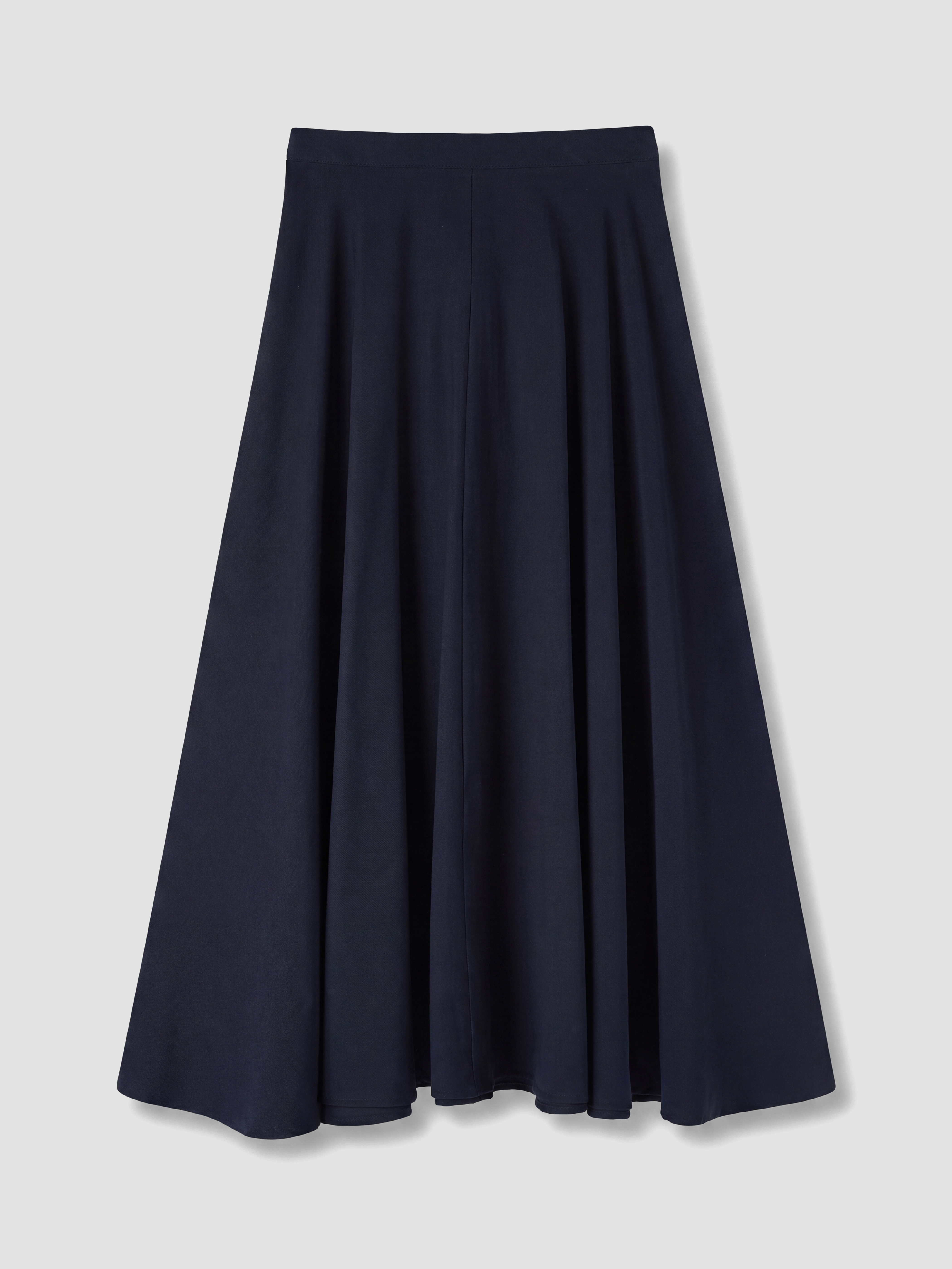 LCW Modest Beli Fermuarlı Kloş Etek görsel 5