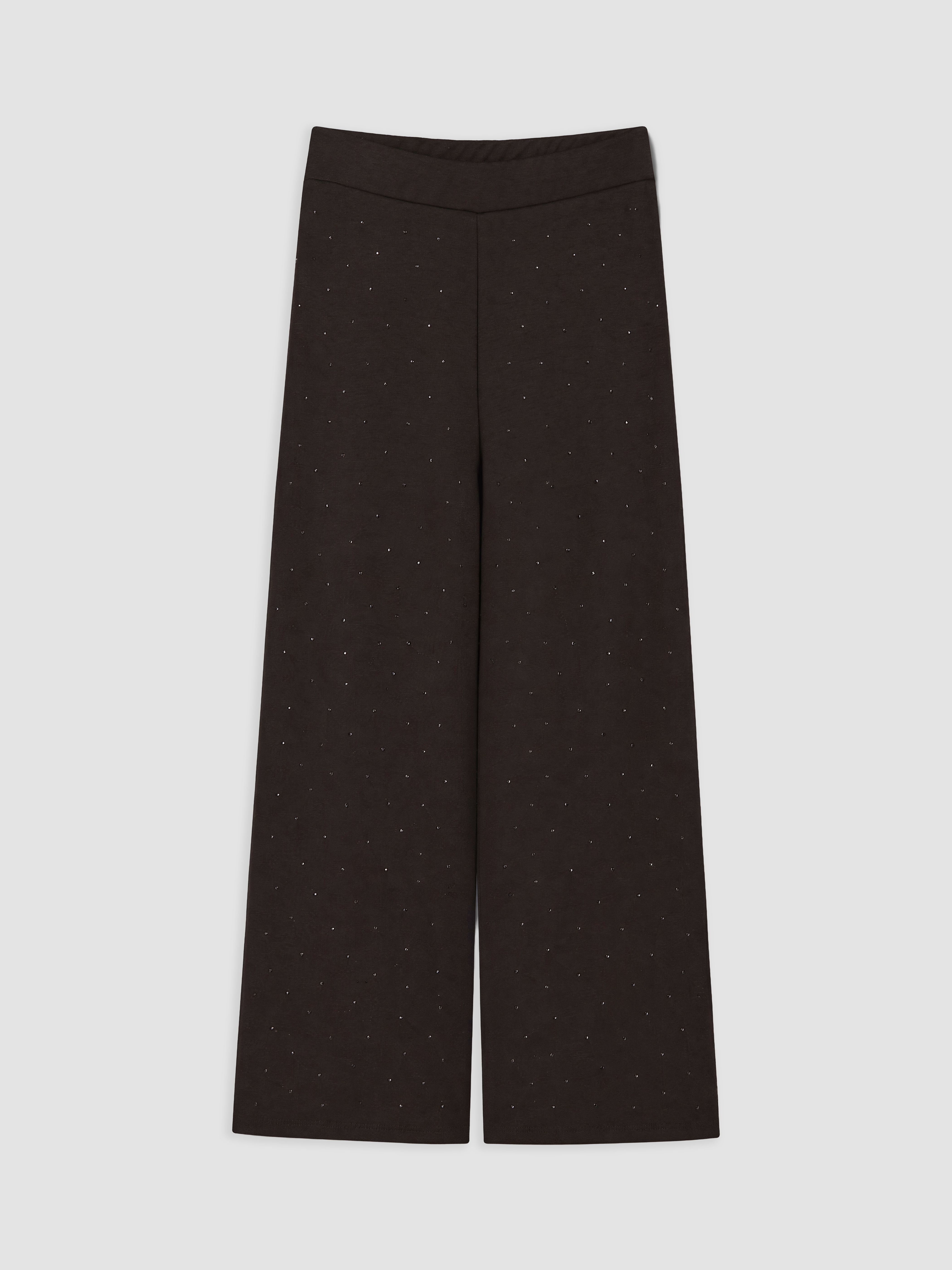LCW Comfort Taşlı Geniş Paça Kadın Eşofman Altı görsel 5