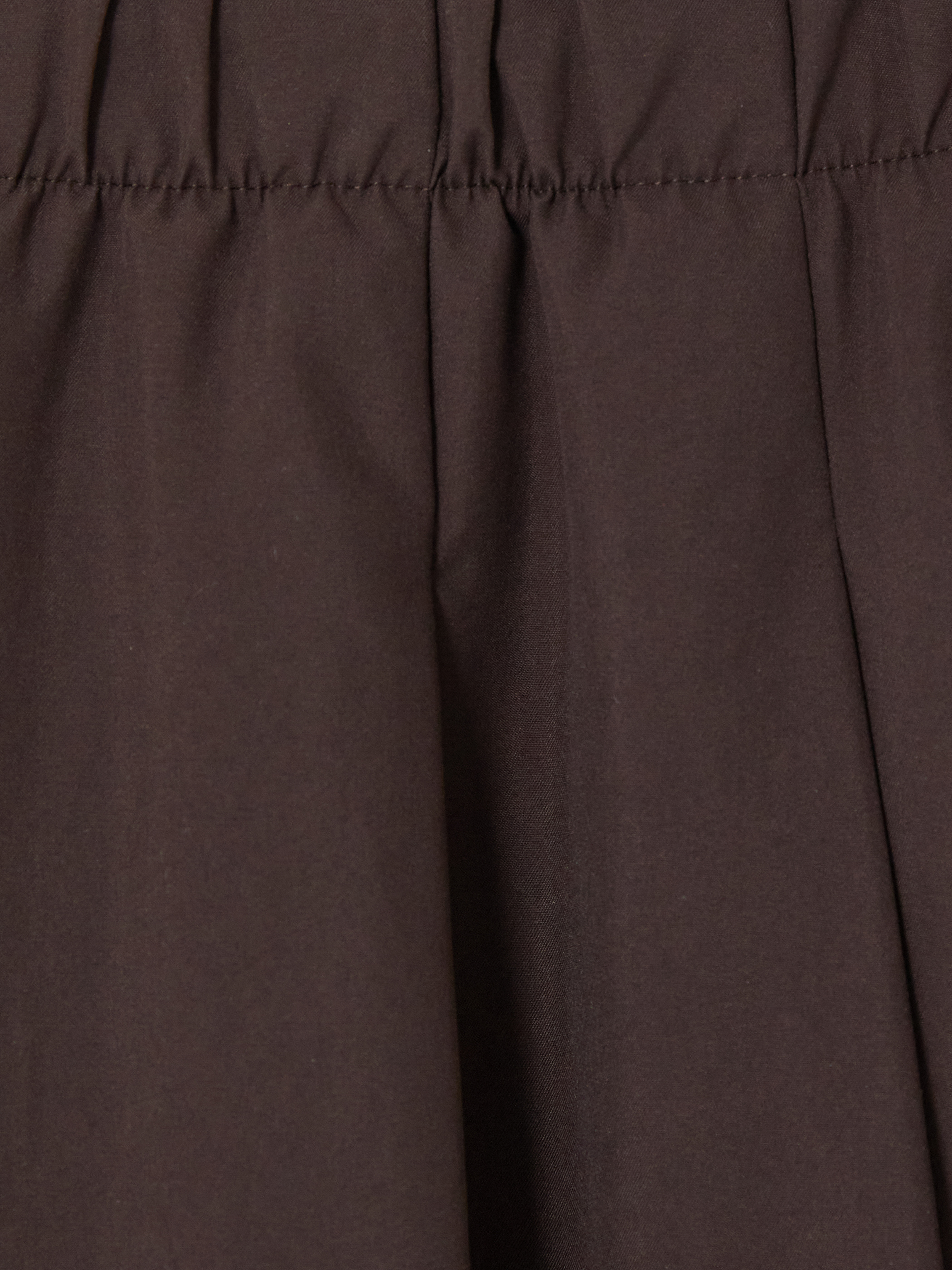 LCW Modest Beli Lastikli Dantel Detaylı Kloş Etek görsel 6