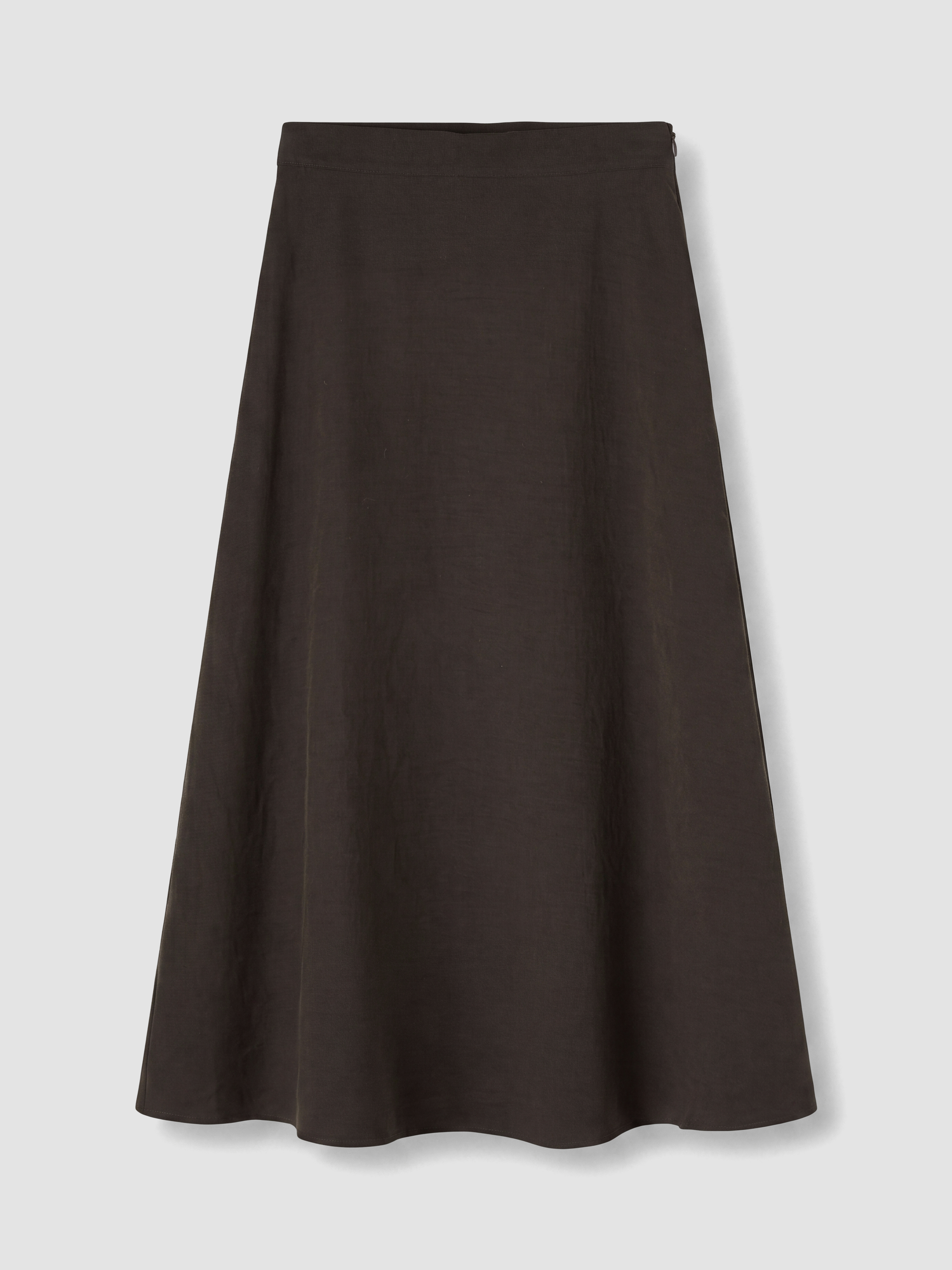 LCW Modest Beli Fermuarlı Kloş Etek görsel 5