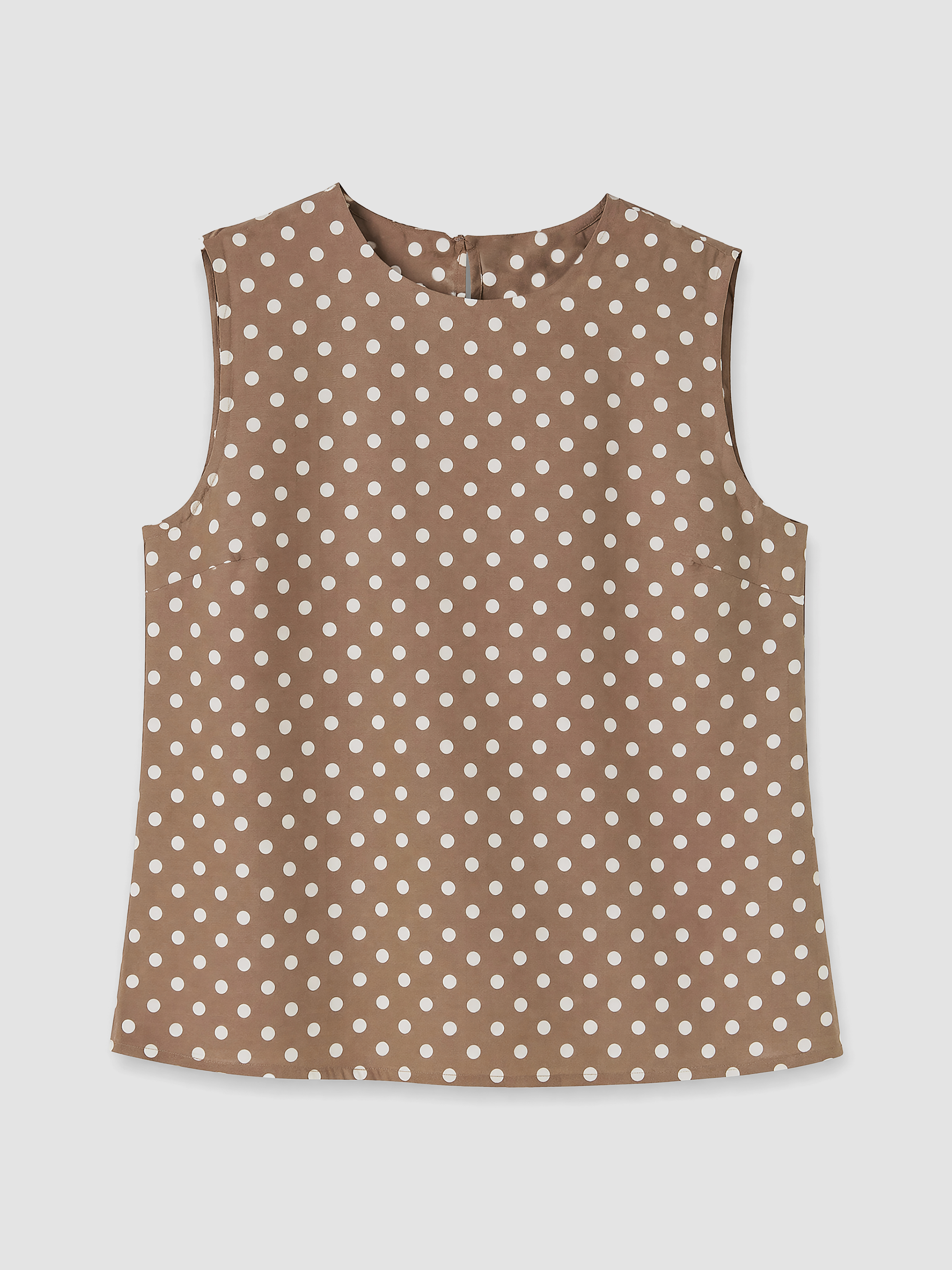 LCW Comfort Bisiklet Yaka Puantiyeli Bluz görsel 5