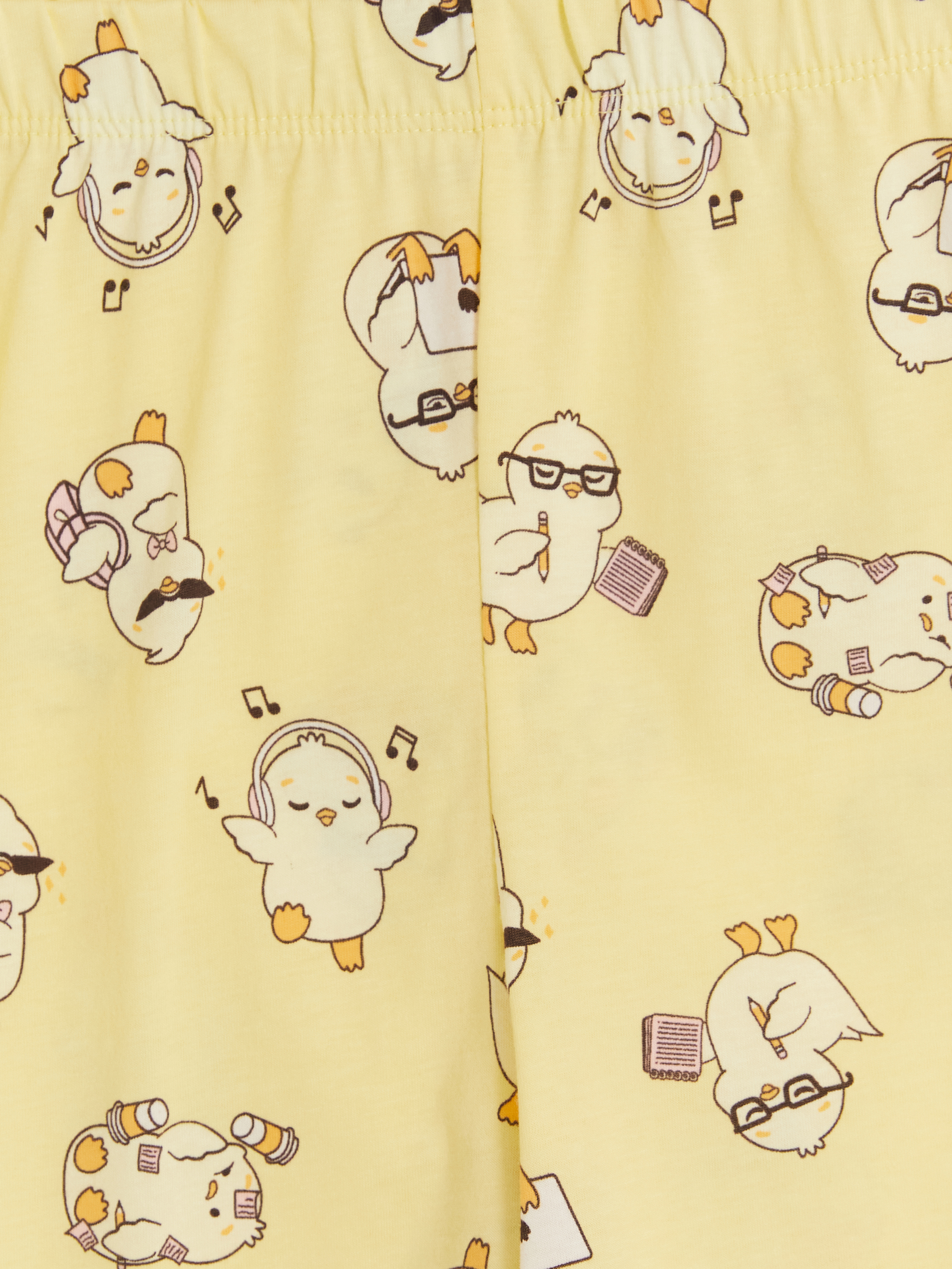 LCW Young Civciv Baskılı Kadın Şortlu Pijama Takımı görsel 8