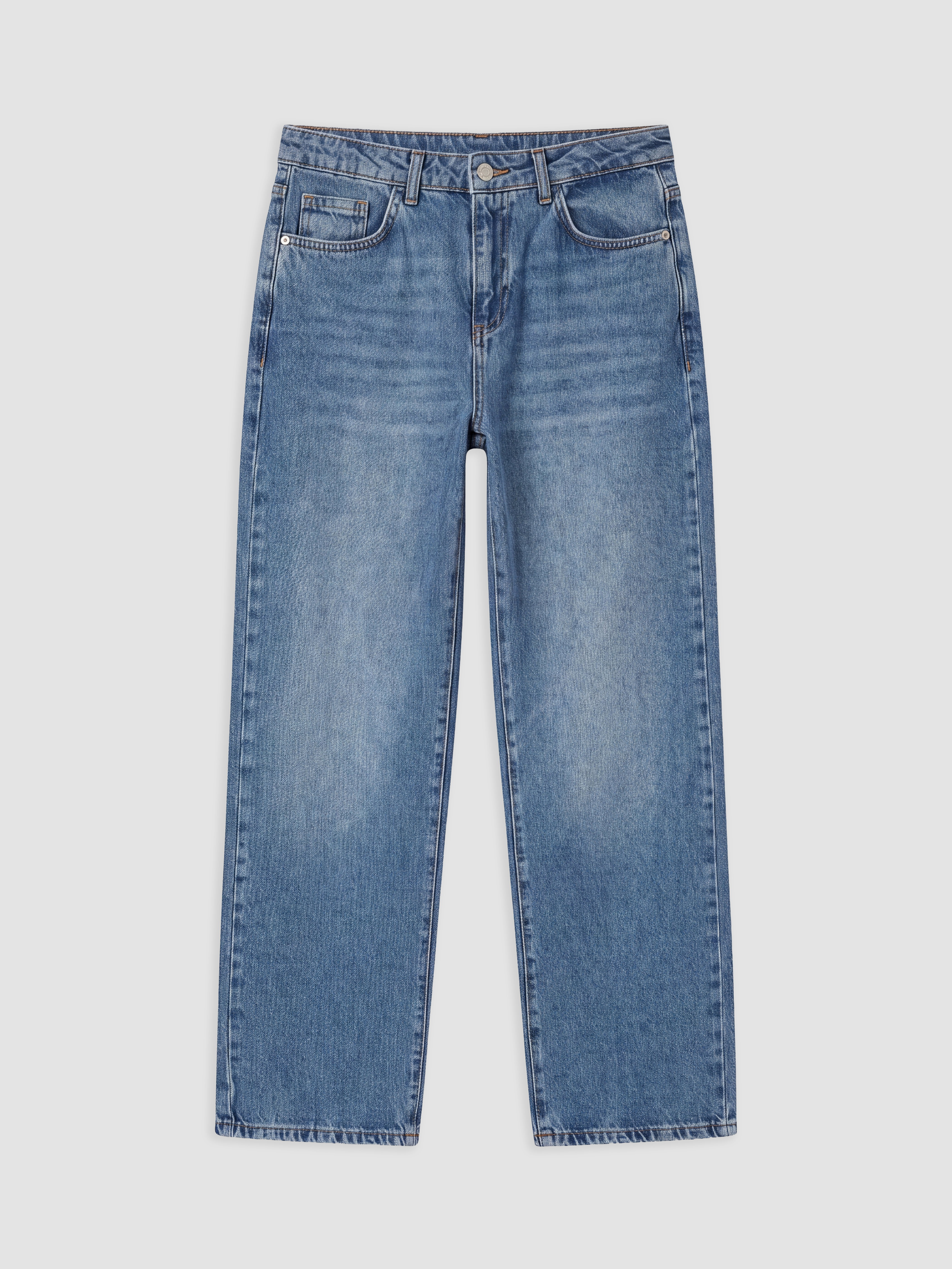 LCW Jeans Straight Fit Kadın Jean Pantolon görsel 5