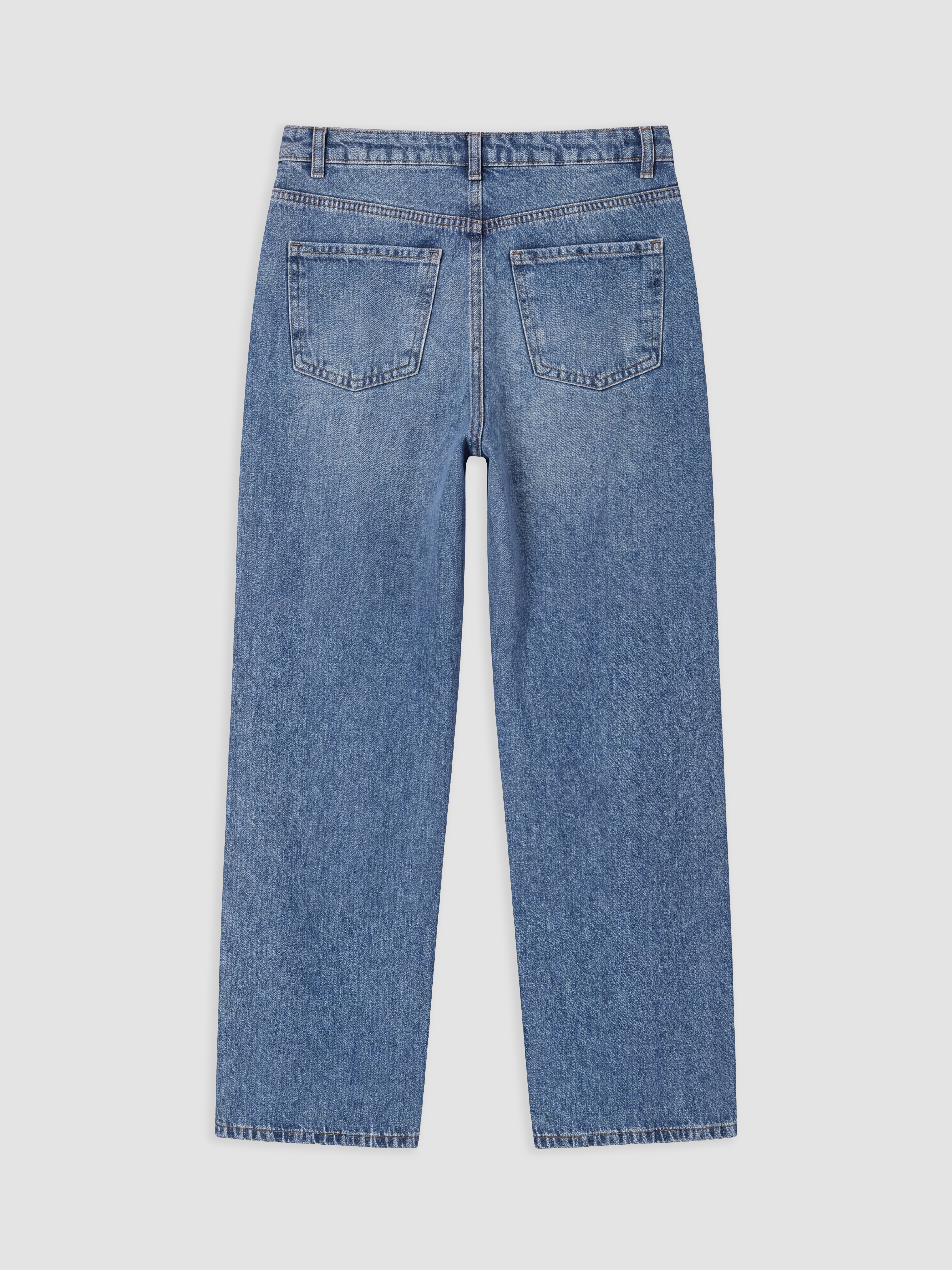 LCW Jeans Straight Fit Kadın Jean Pantolon görsel 6