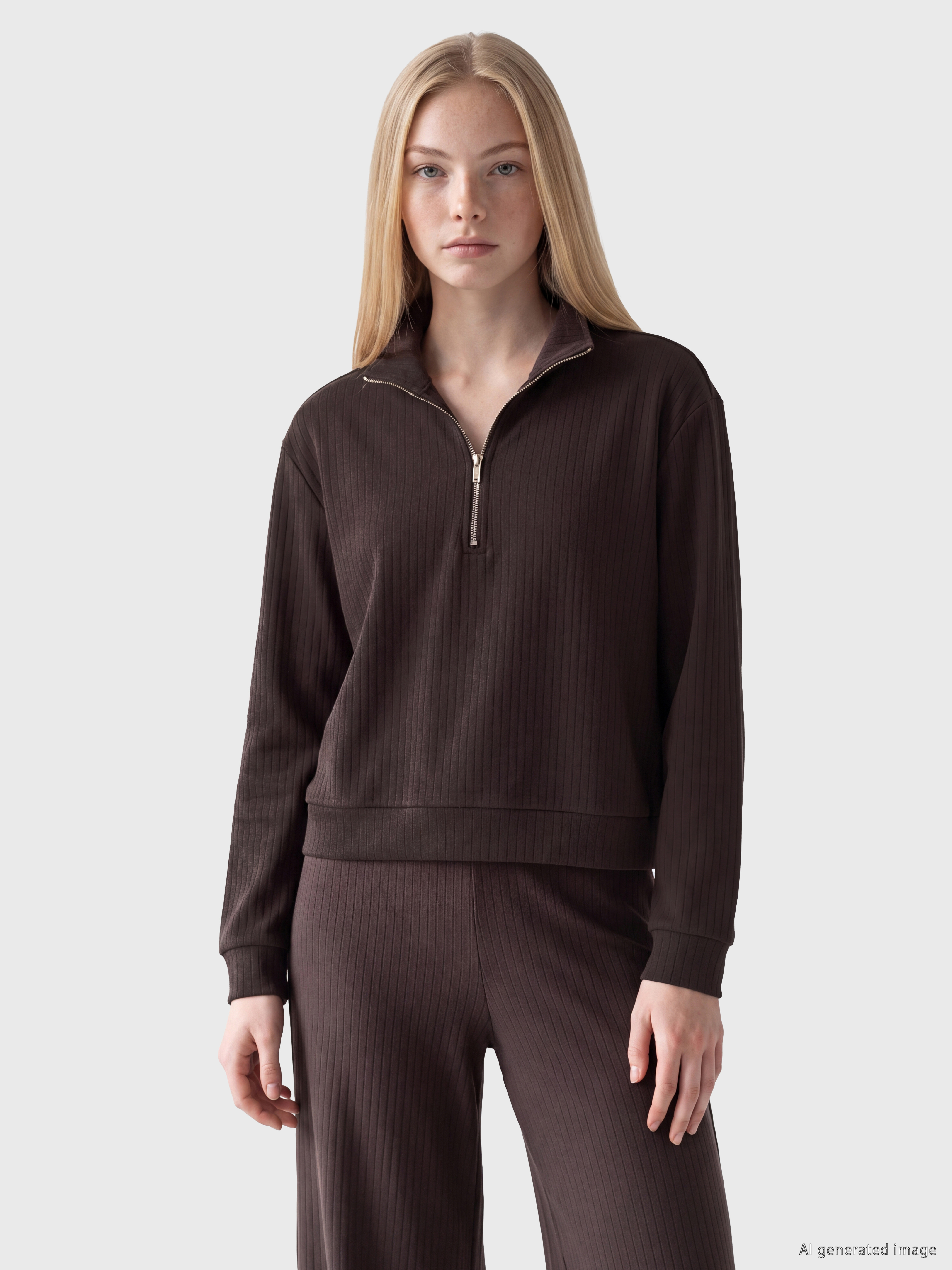 XSIDE Soft Touch Oversize Kadın Sweatshirt