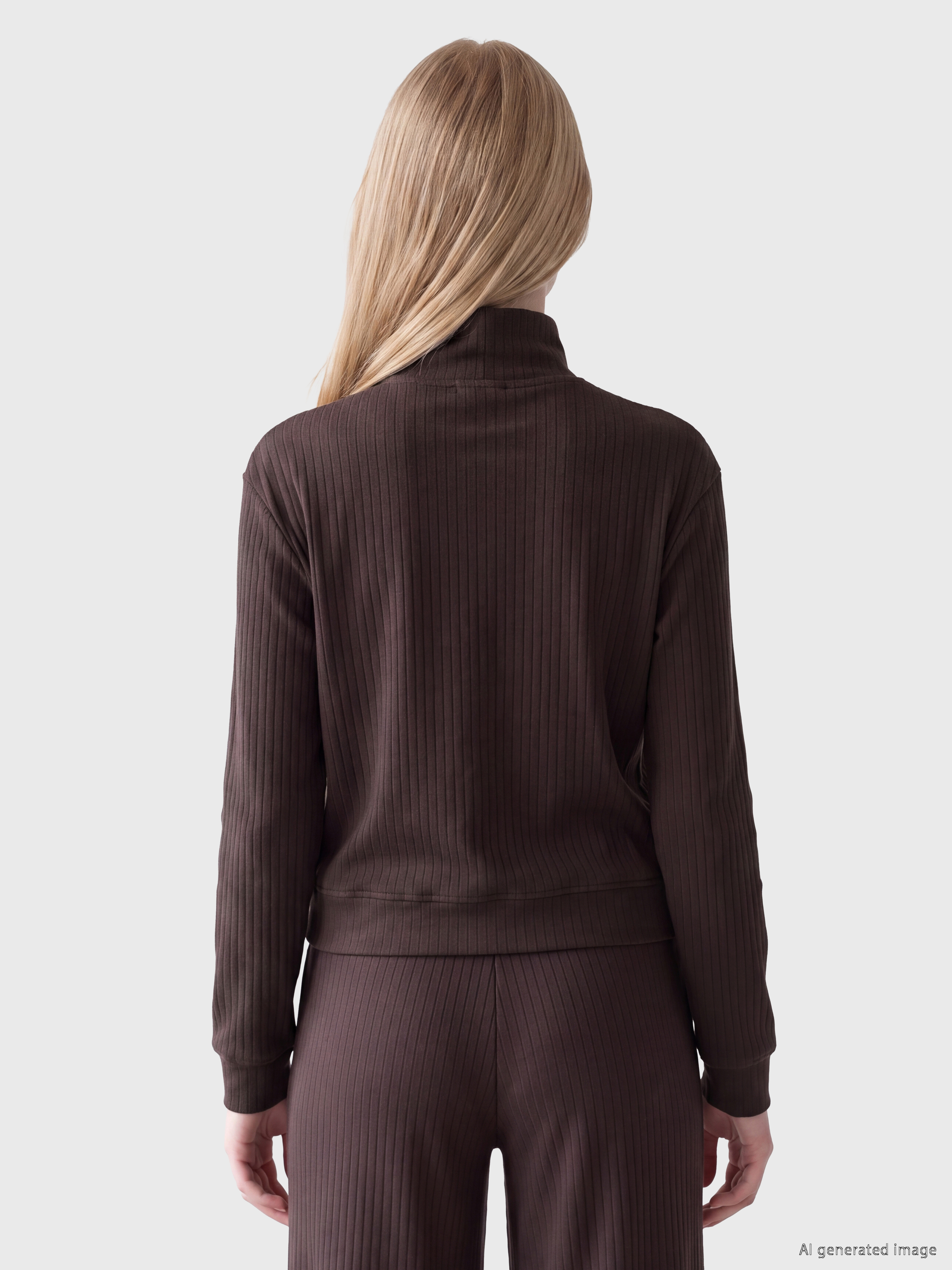 XSIDE Soft Touch Oversize Kadın Sweatshirt görsel 4