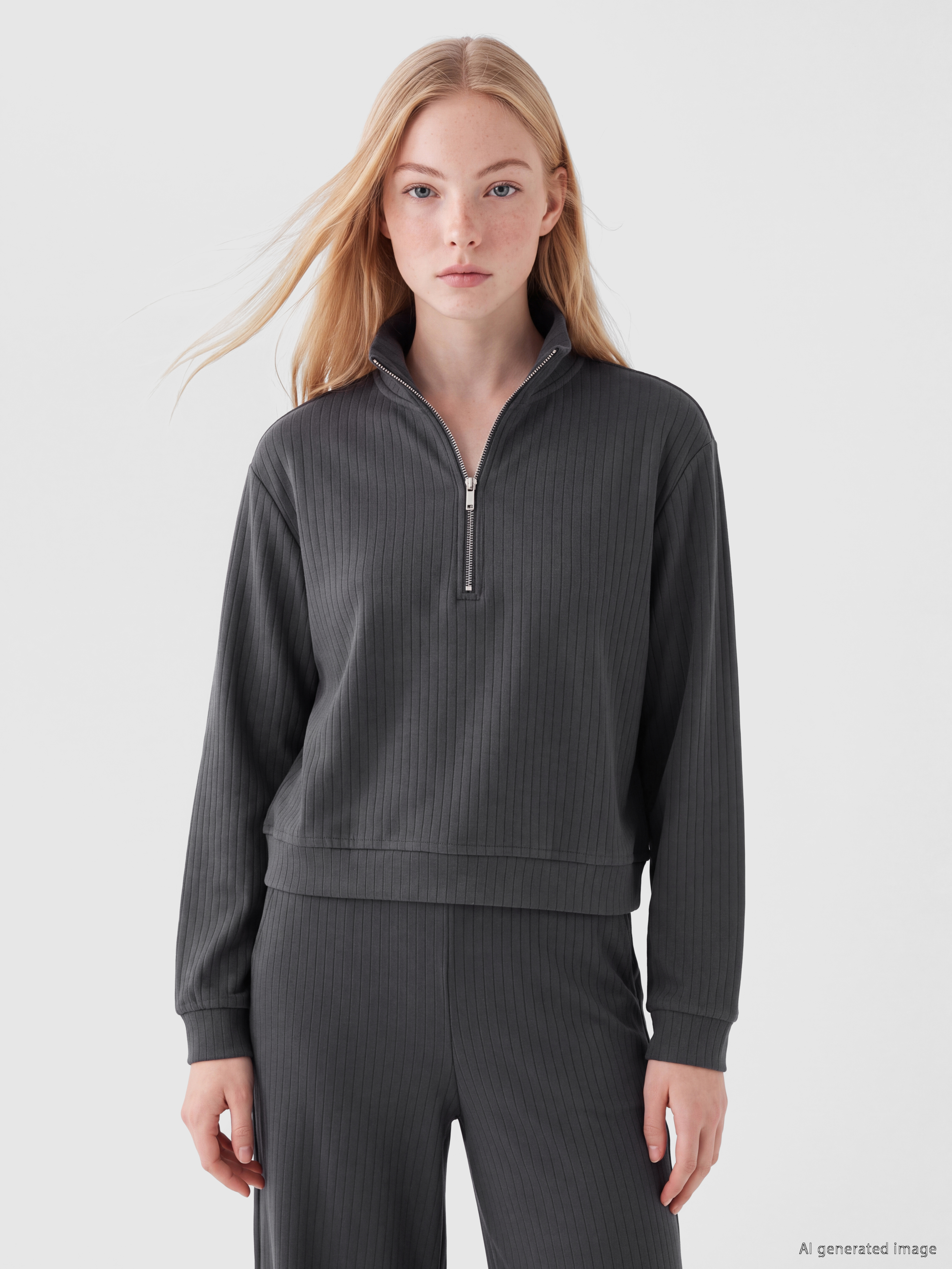 XSIDE Soft Touch Oversize Kadın Sweatshirt