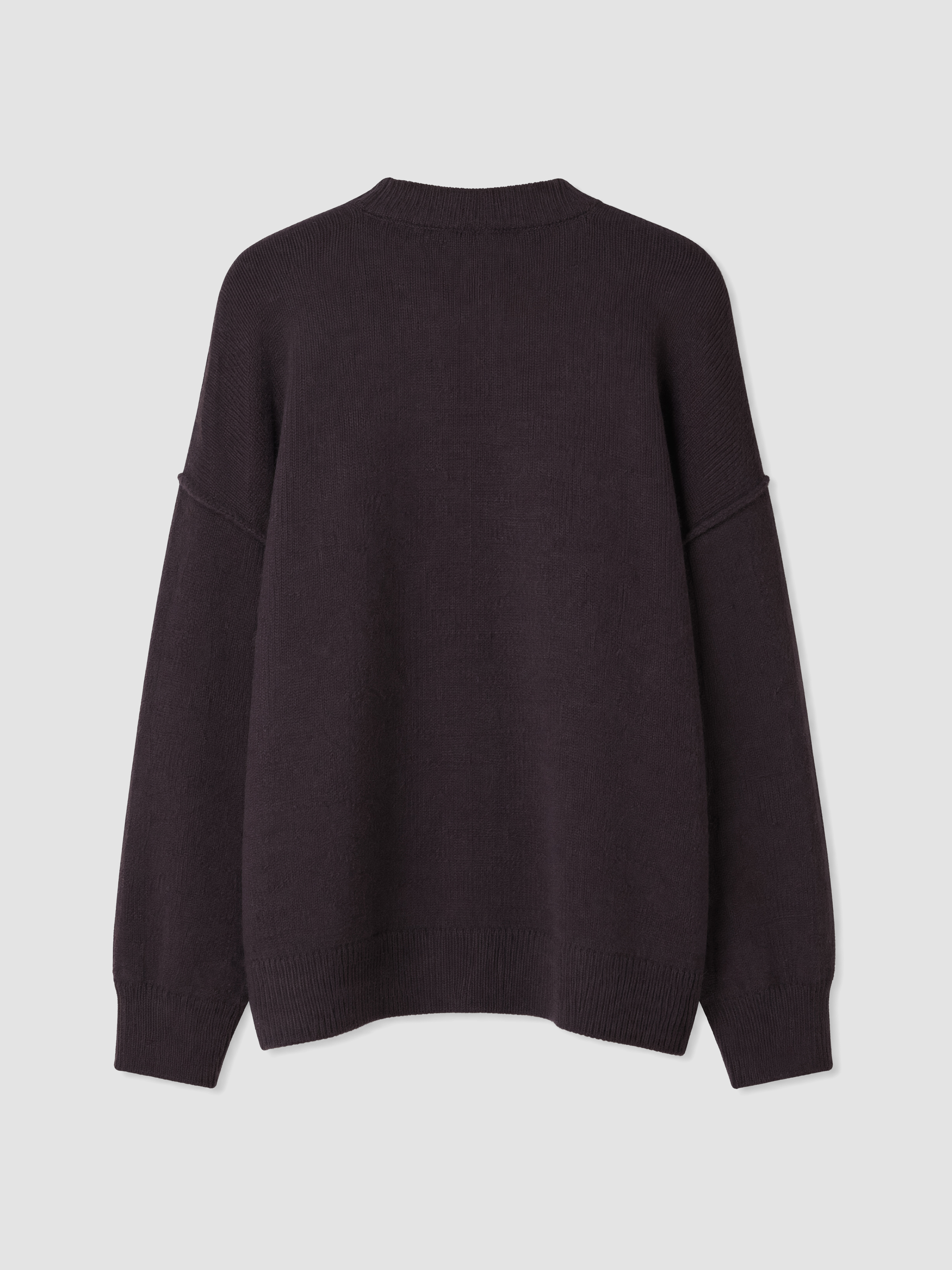 LCW Vision Bisiklet Yaka Oversize Kadın Triko Kazak görsel 7