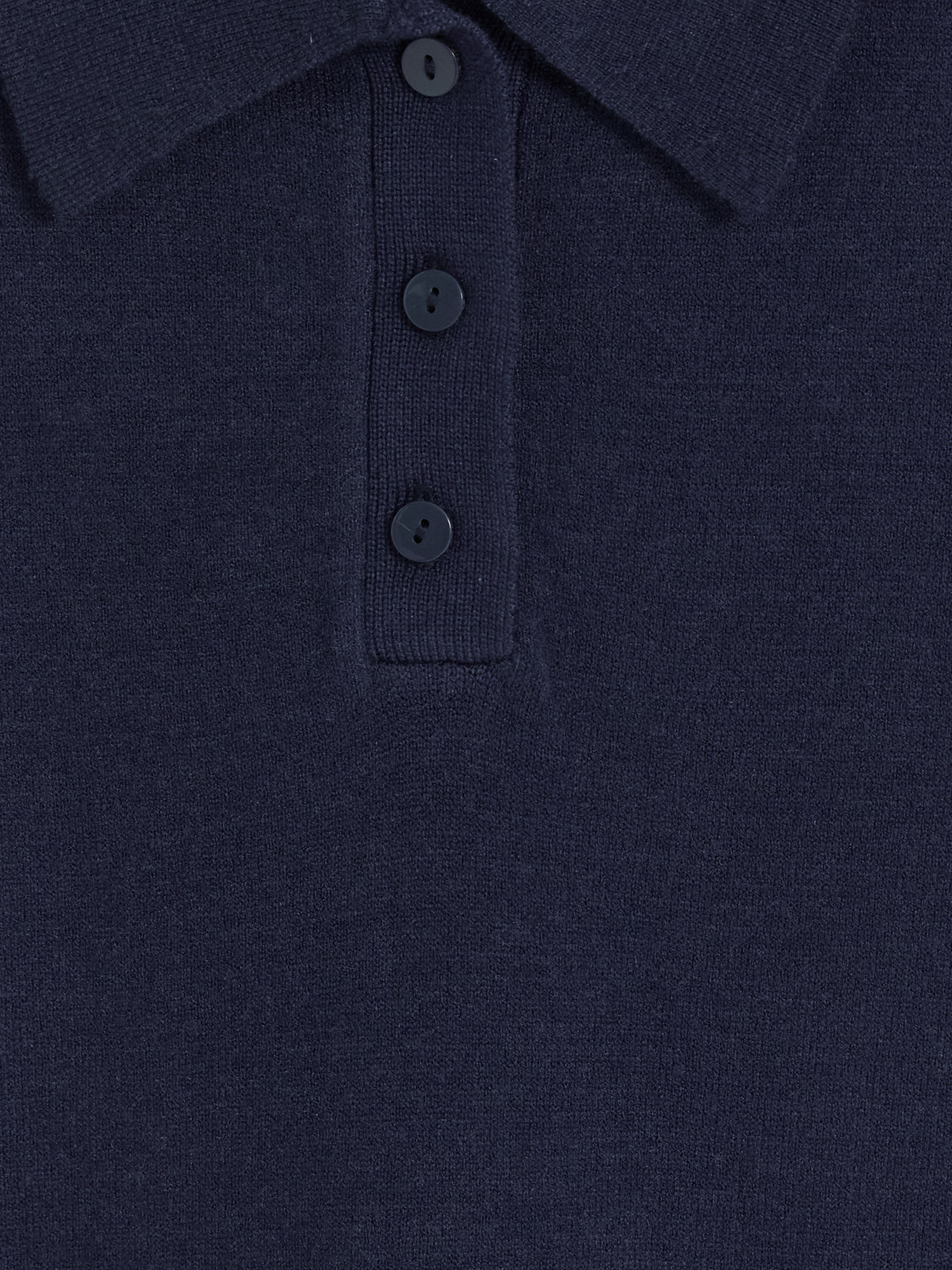 LCW Modest Polo Yaka Kadın Triko Kazak görsel 6