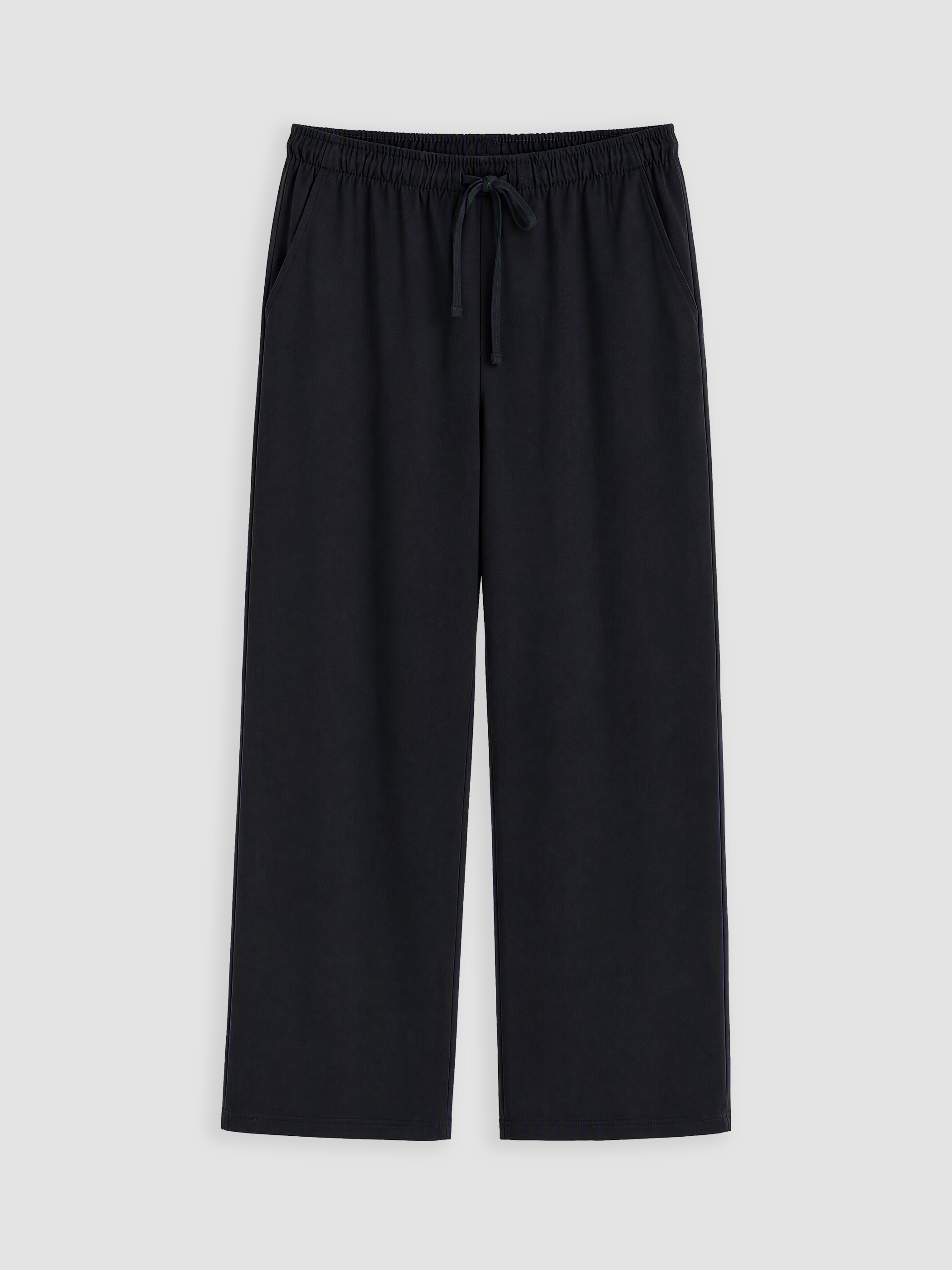 LCW Modest Beli Lastikli Geniş Paça Kadın Pantolon görsel 5