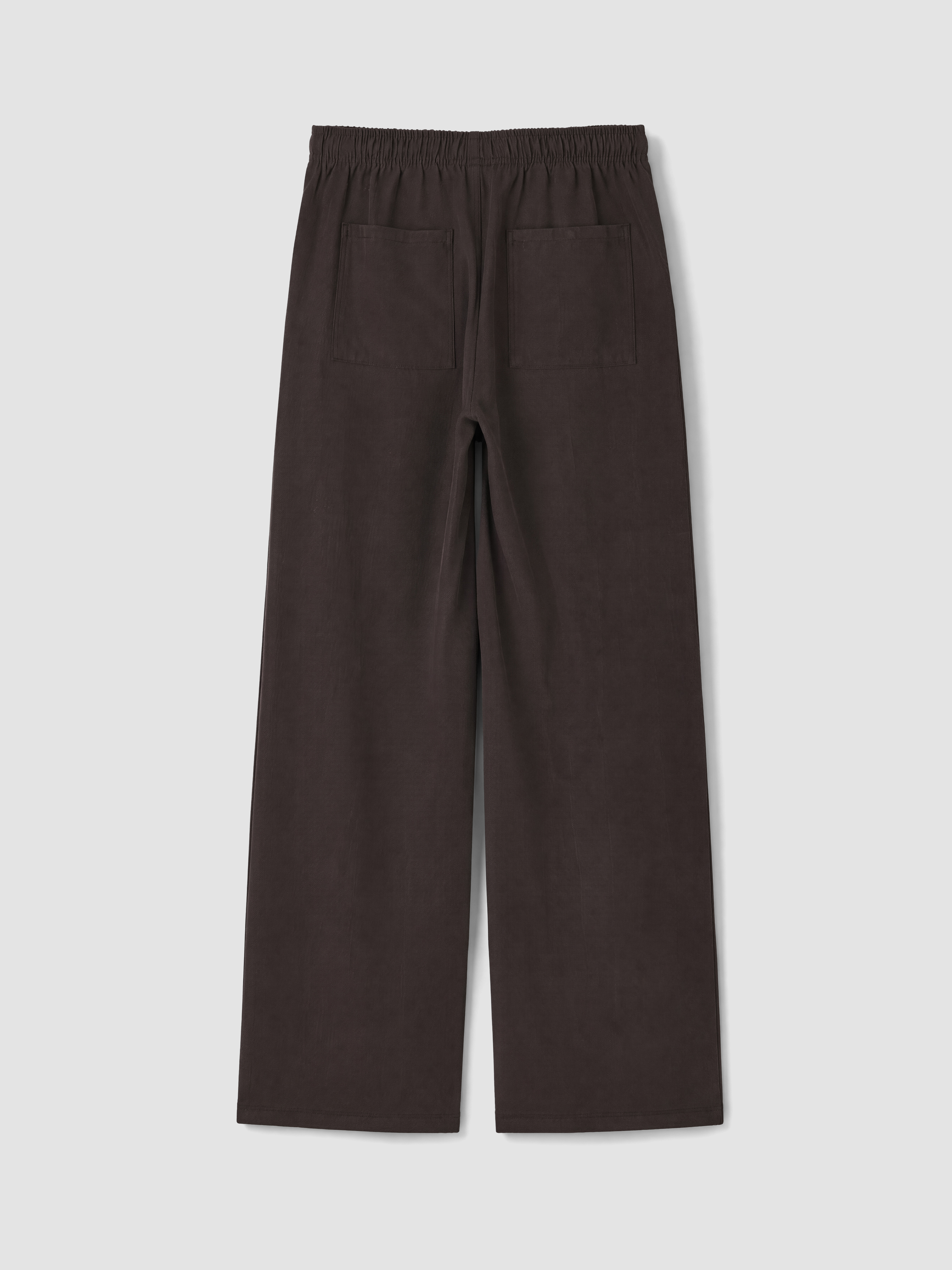 LCW Modest Beli Lastikli Geniş Paça Kadın Pantolon görsel 7