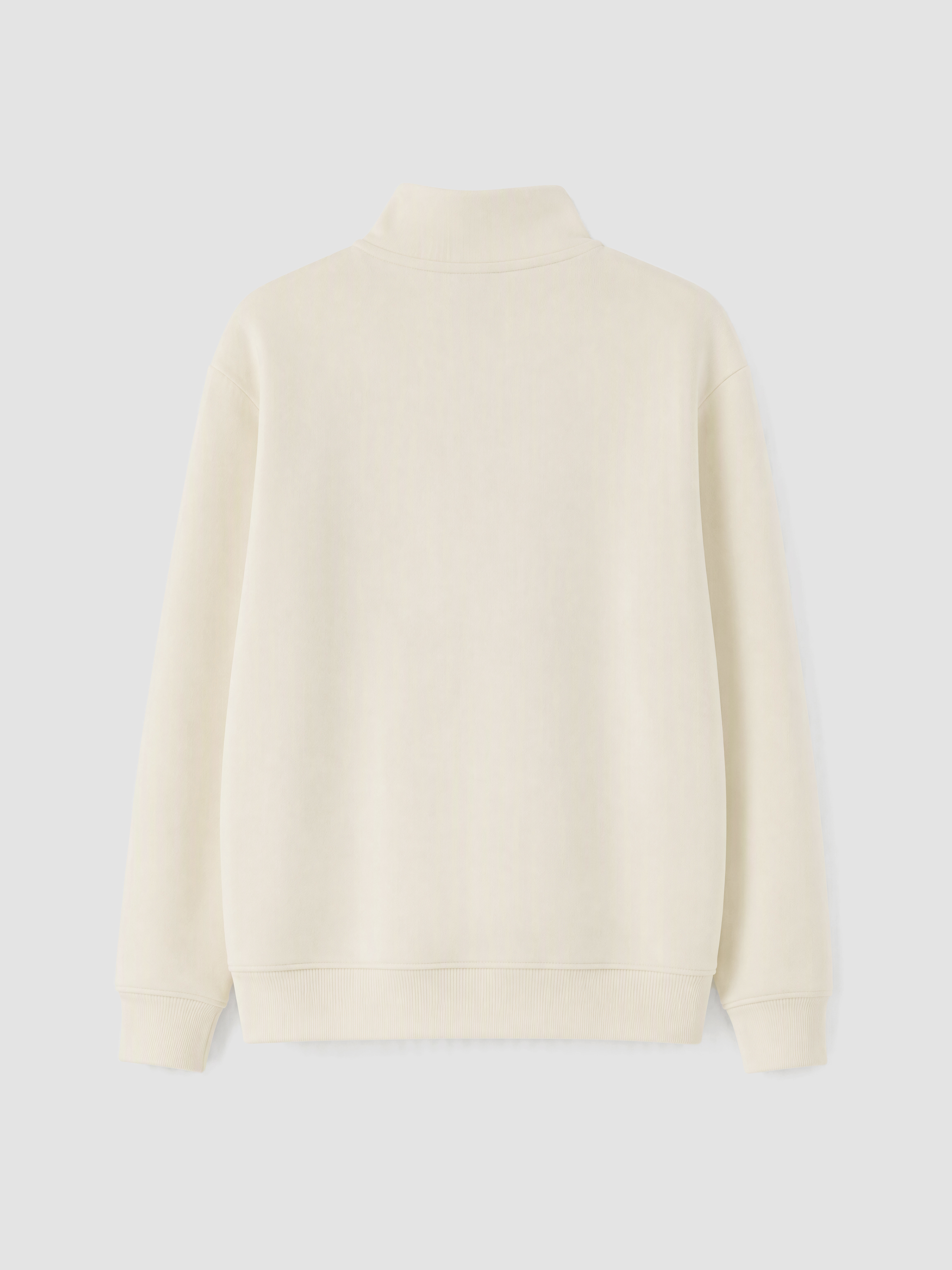 XSIDE Nakışlı Oversize Kadın Kalın Sweatshirt görsel 7