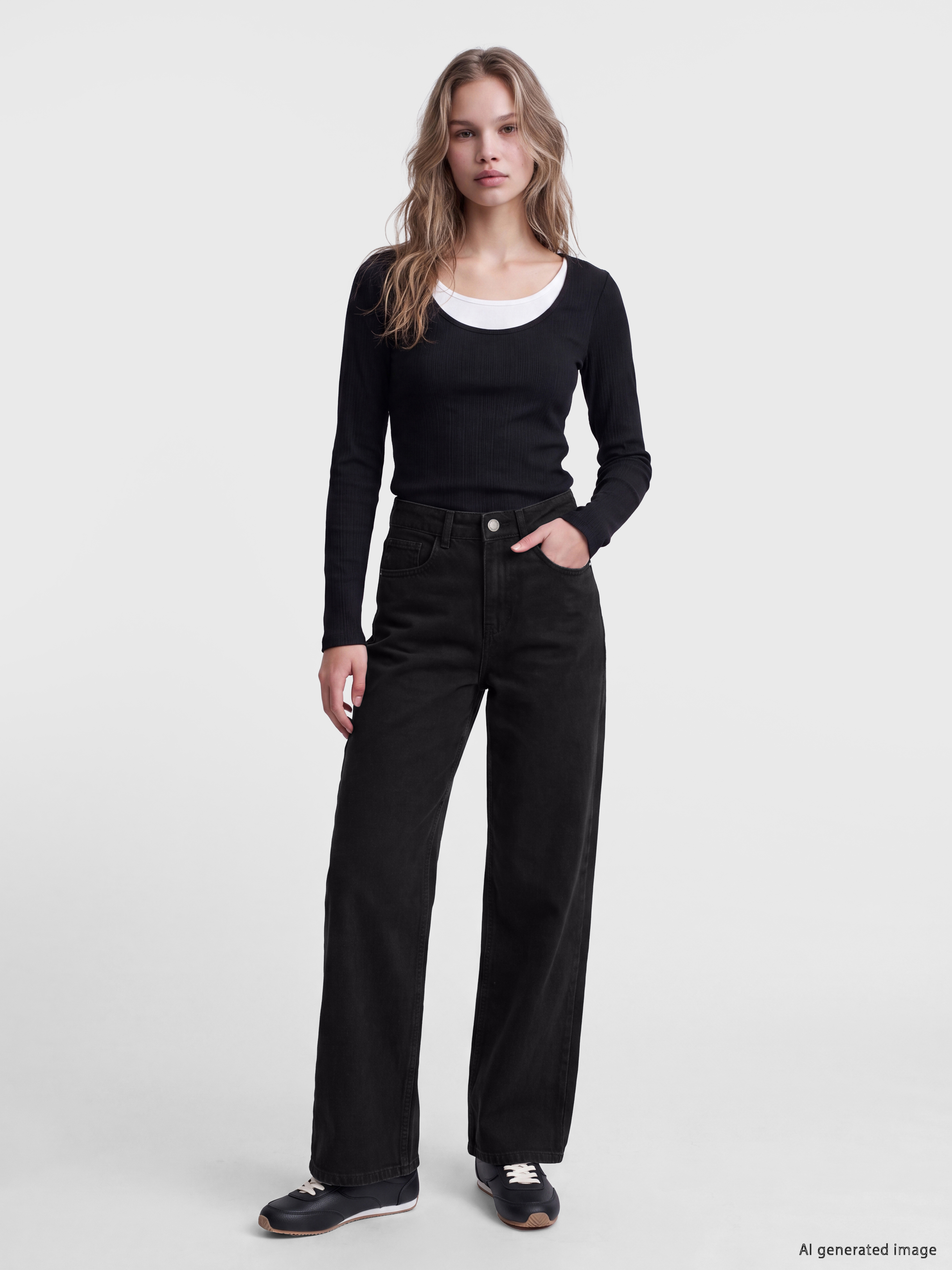 LCW Jeans Straight Fit Kadın Jean Pantolon