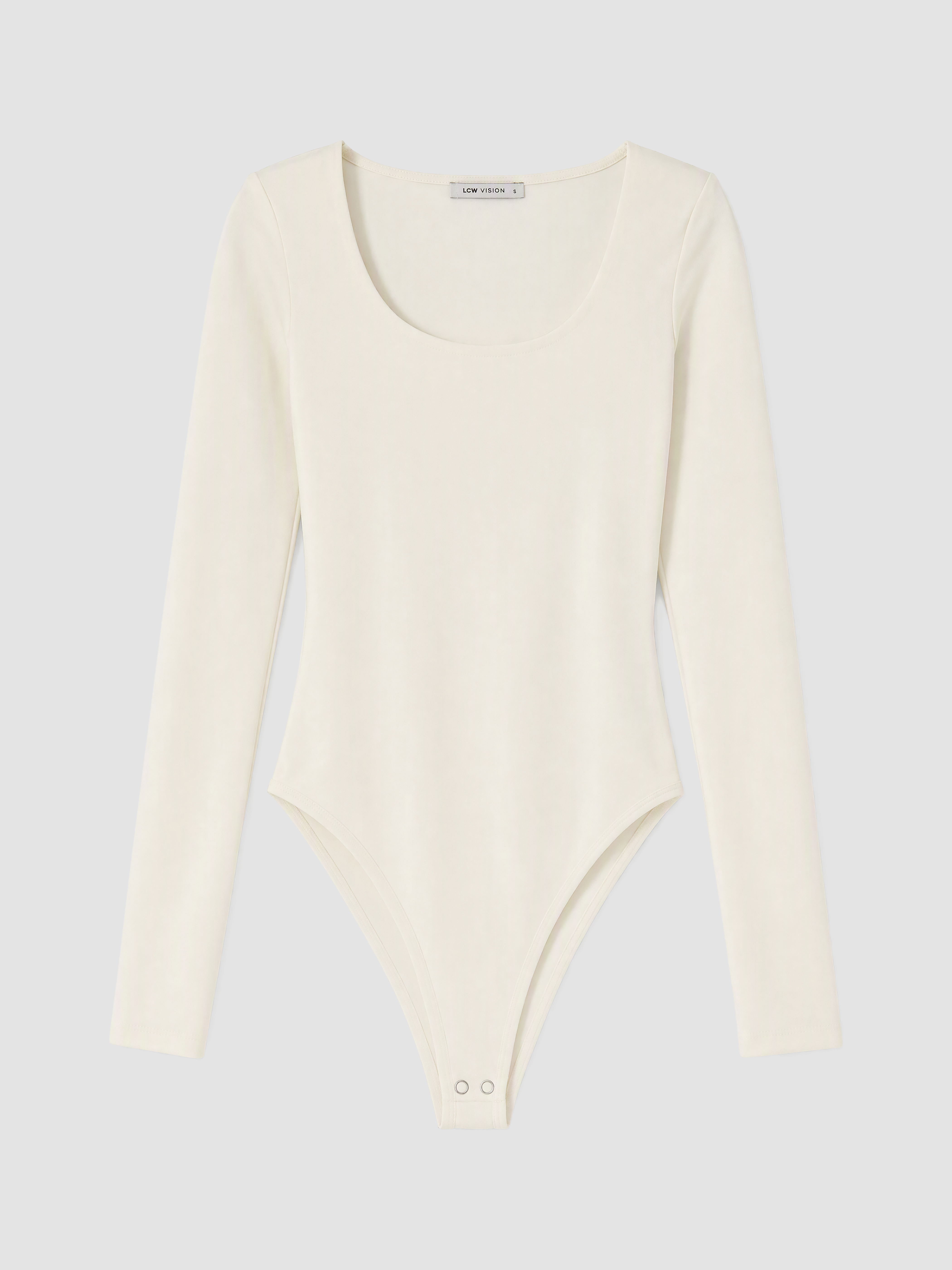 LCW Vision U Yaka Kadın Bodysuit