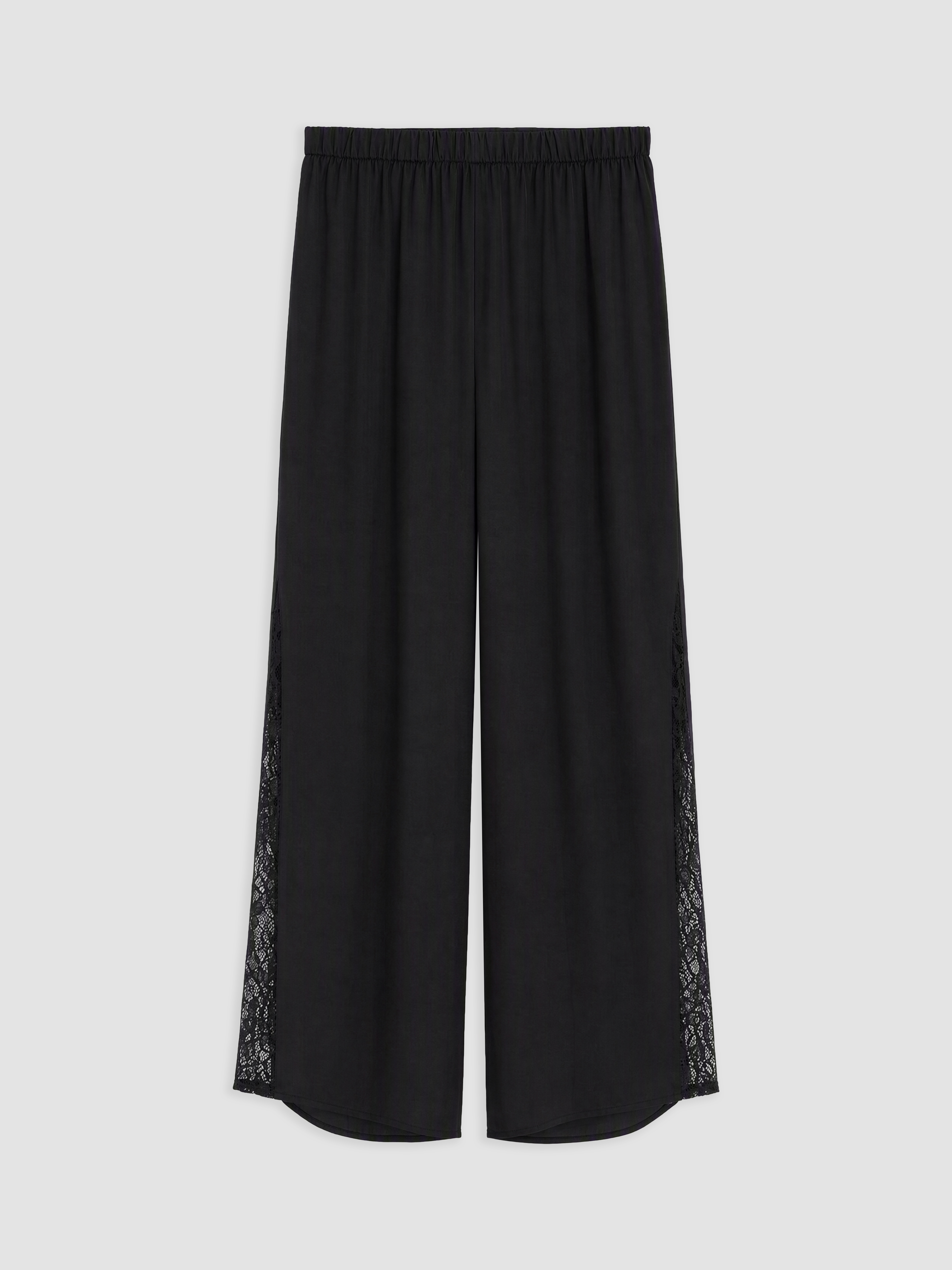 LCW DREAM Gömlek Yaka Dantelli Kadın Pijama Takım görsel 4