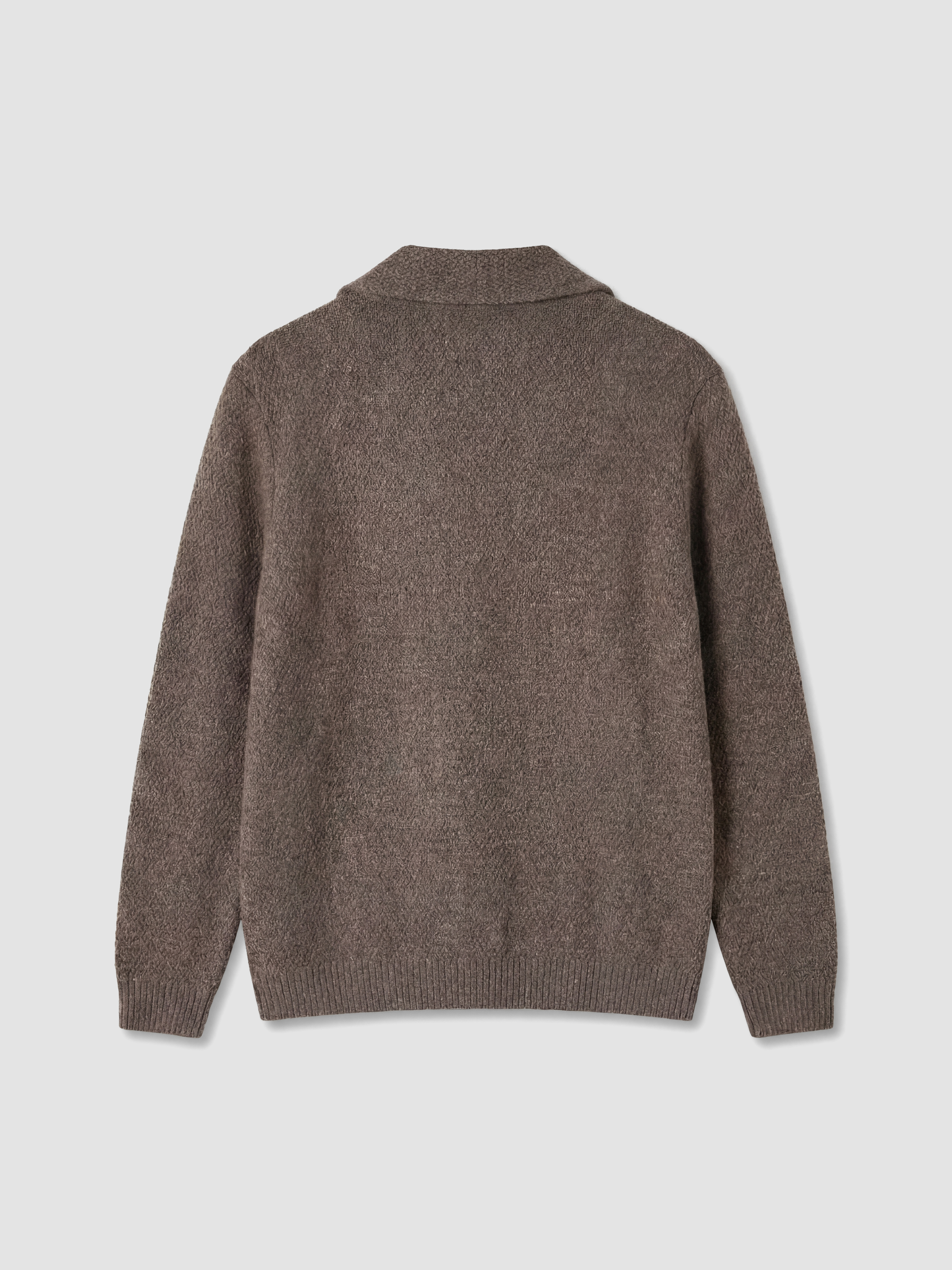 LCW ECO Regular Fit Ceket Yaka Erkek Triko Hırka görsel 6