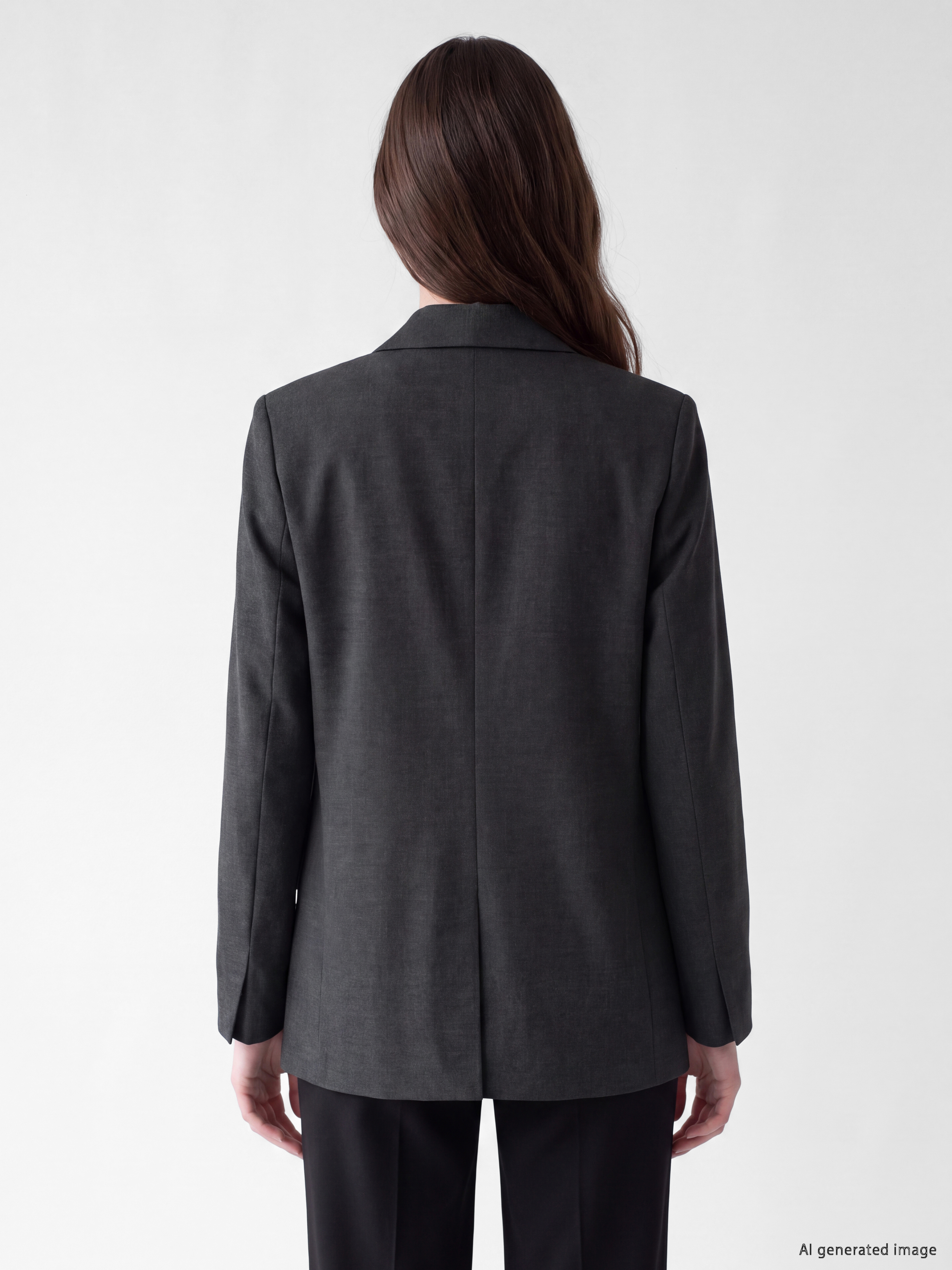 LCW Modest Loose Fit Kadın Blazer Ceket görsel 6