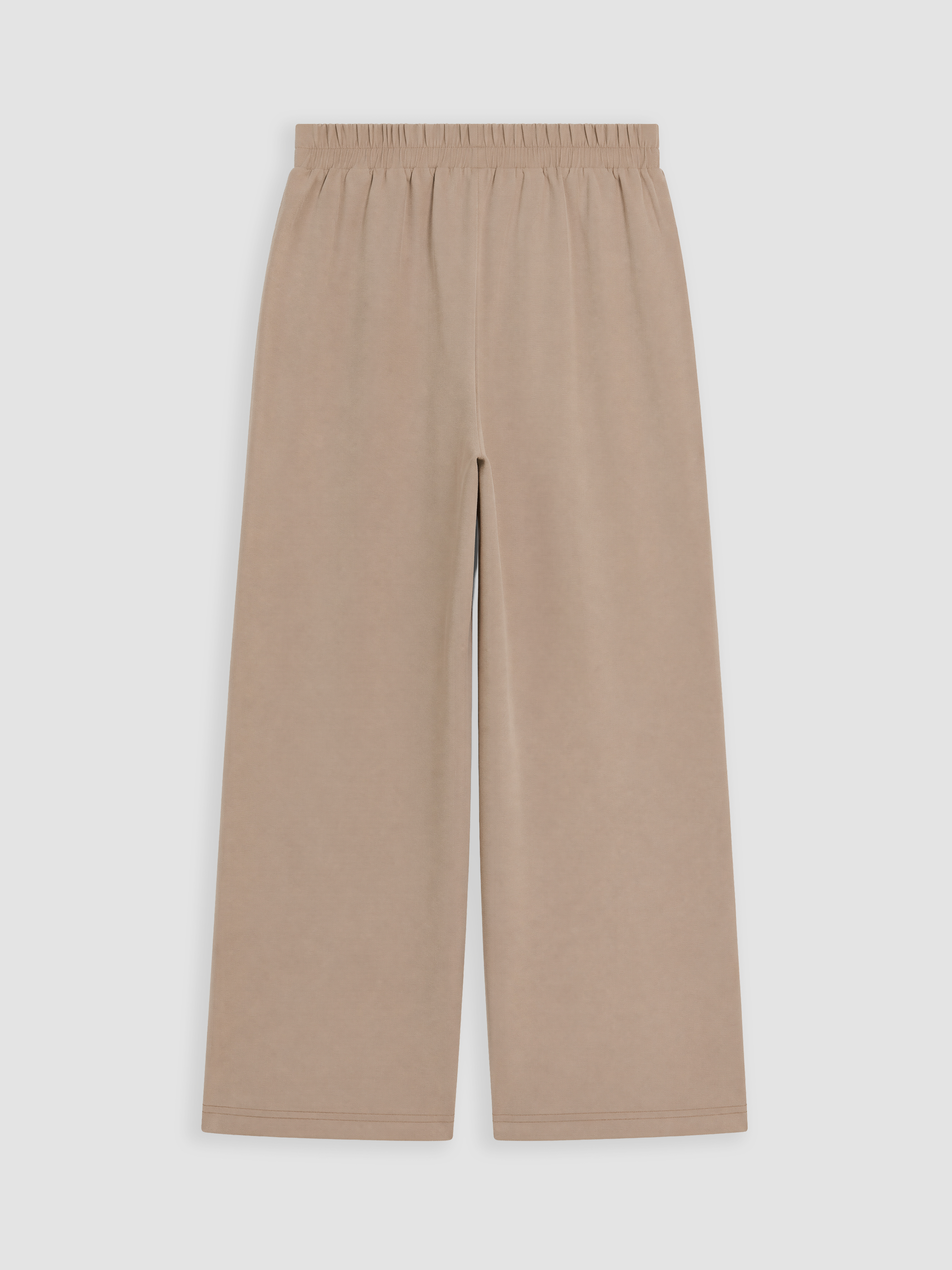 LCW Modest Beli Lastikli Geniş Paça Kadın Pantolon görsel 7