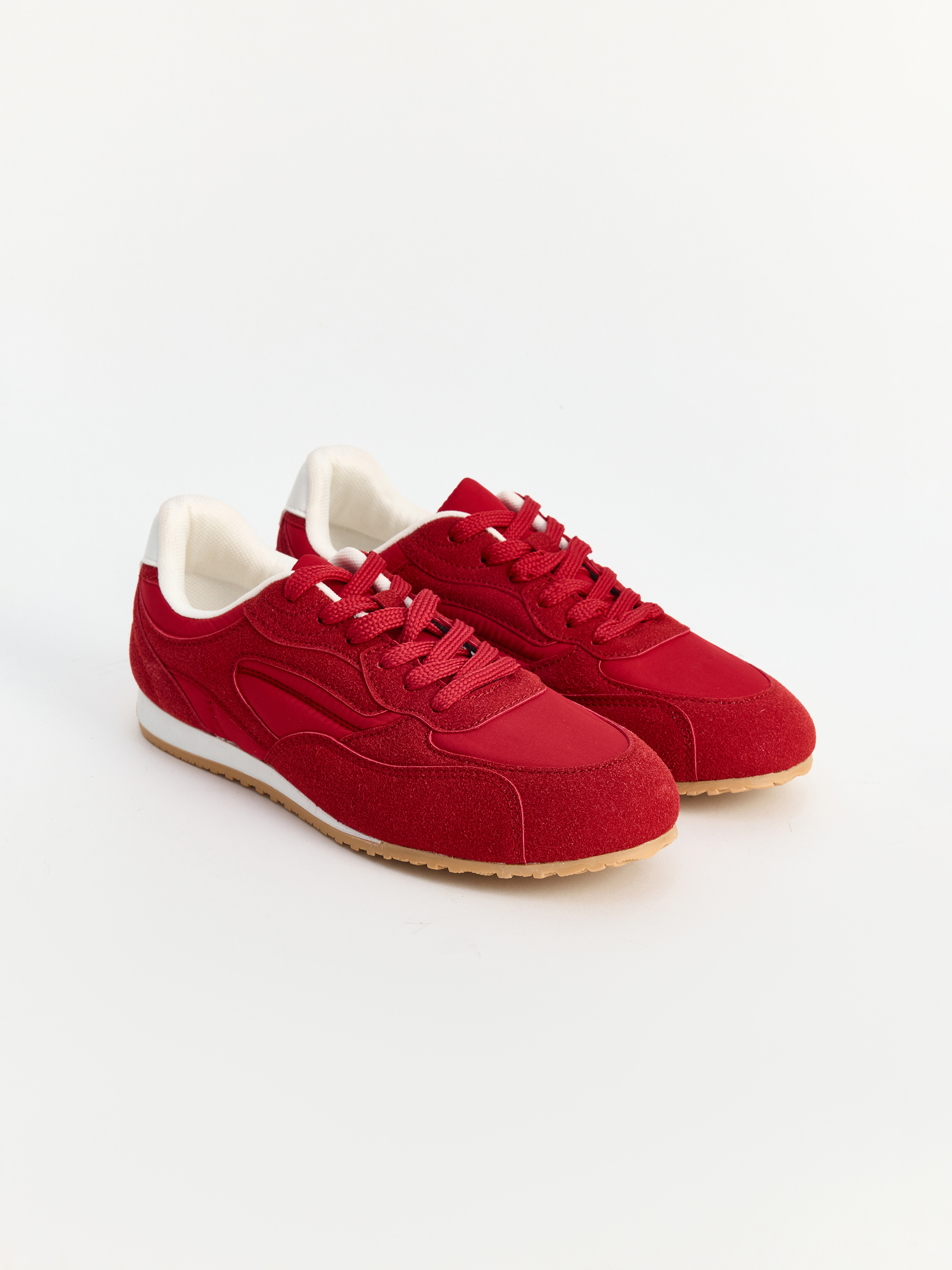 Once Süet Görünümlü Kadın Sneaker