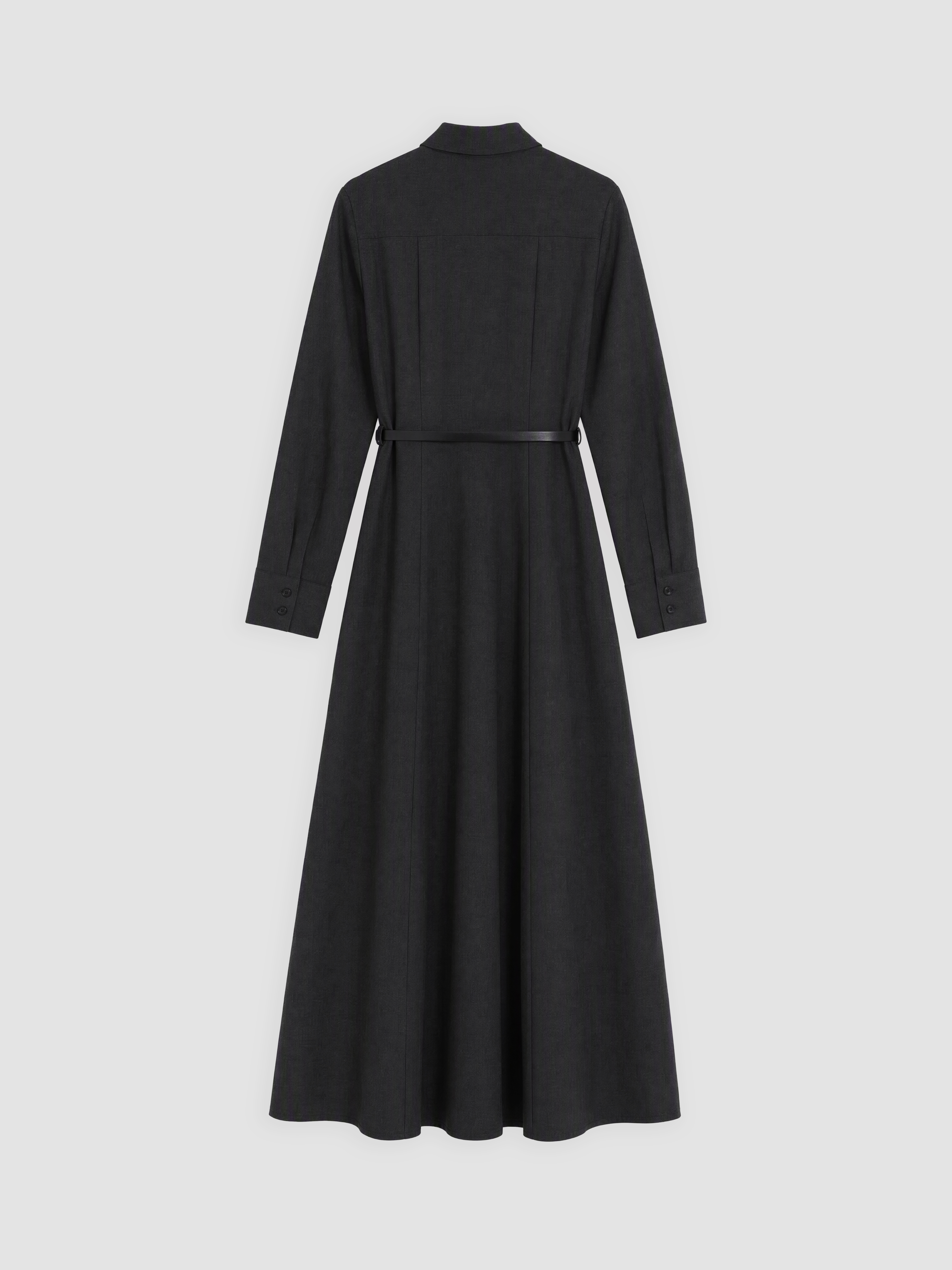 LCW Modest Kemerli Gömlek Elbise görsel 5