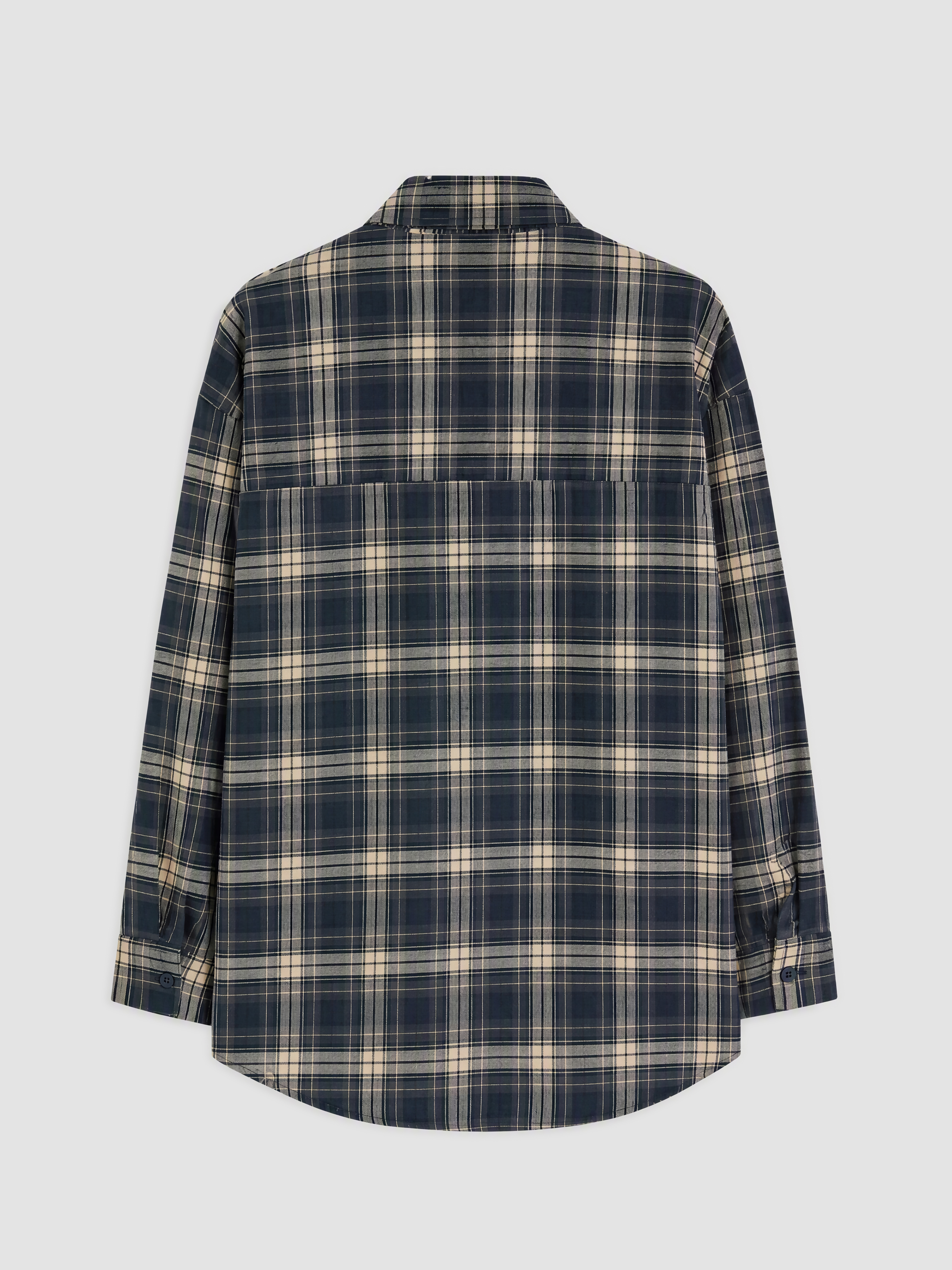 XSIDE Ekose Oversize Kadın Oduncu Gömlek görsel 6