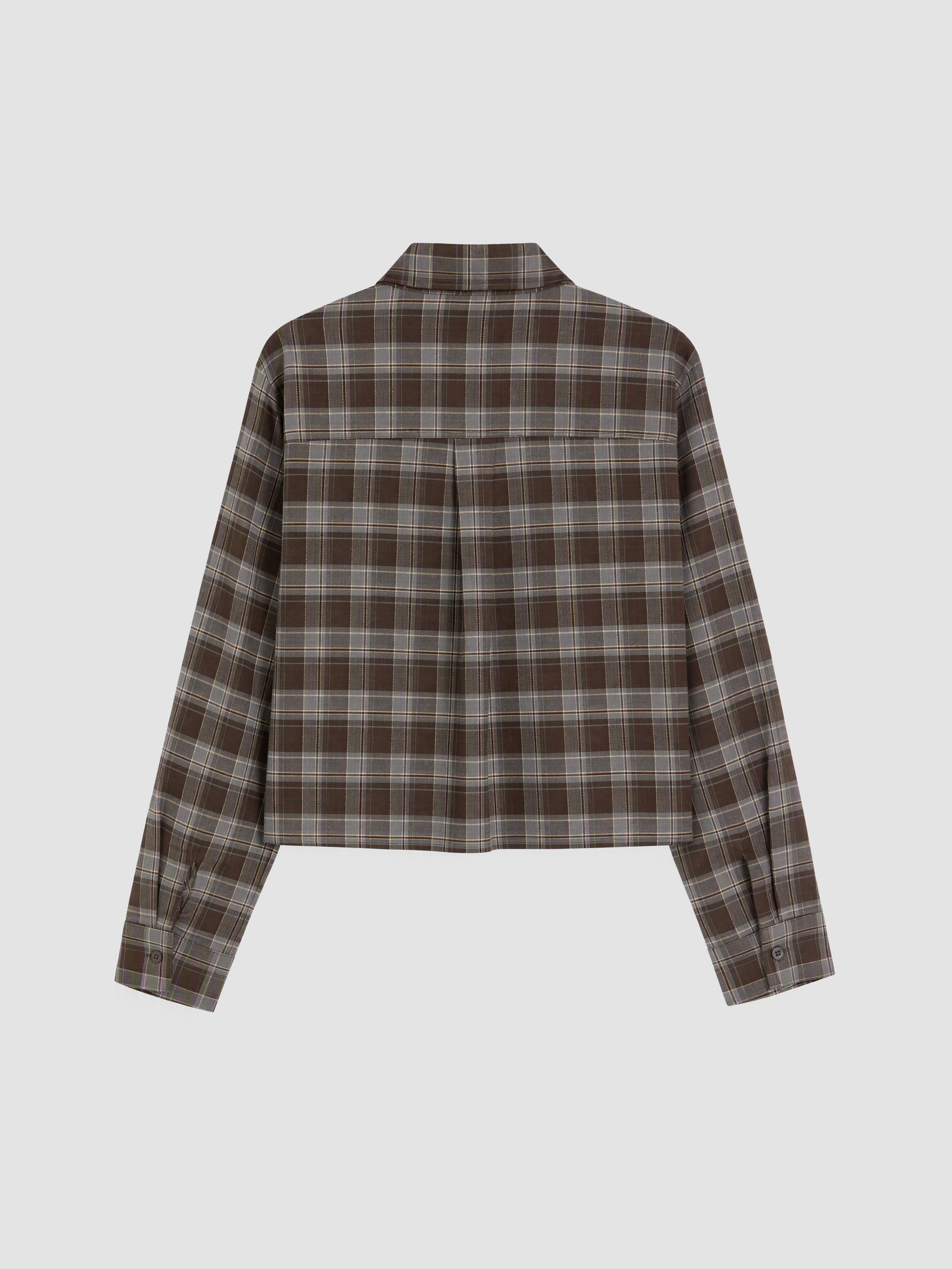 XSIDE Ekose Oversize Kadın Oduncu Gömlek görsel 7