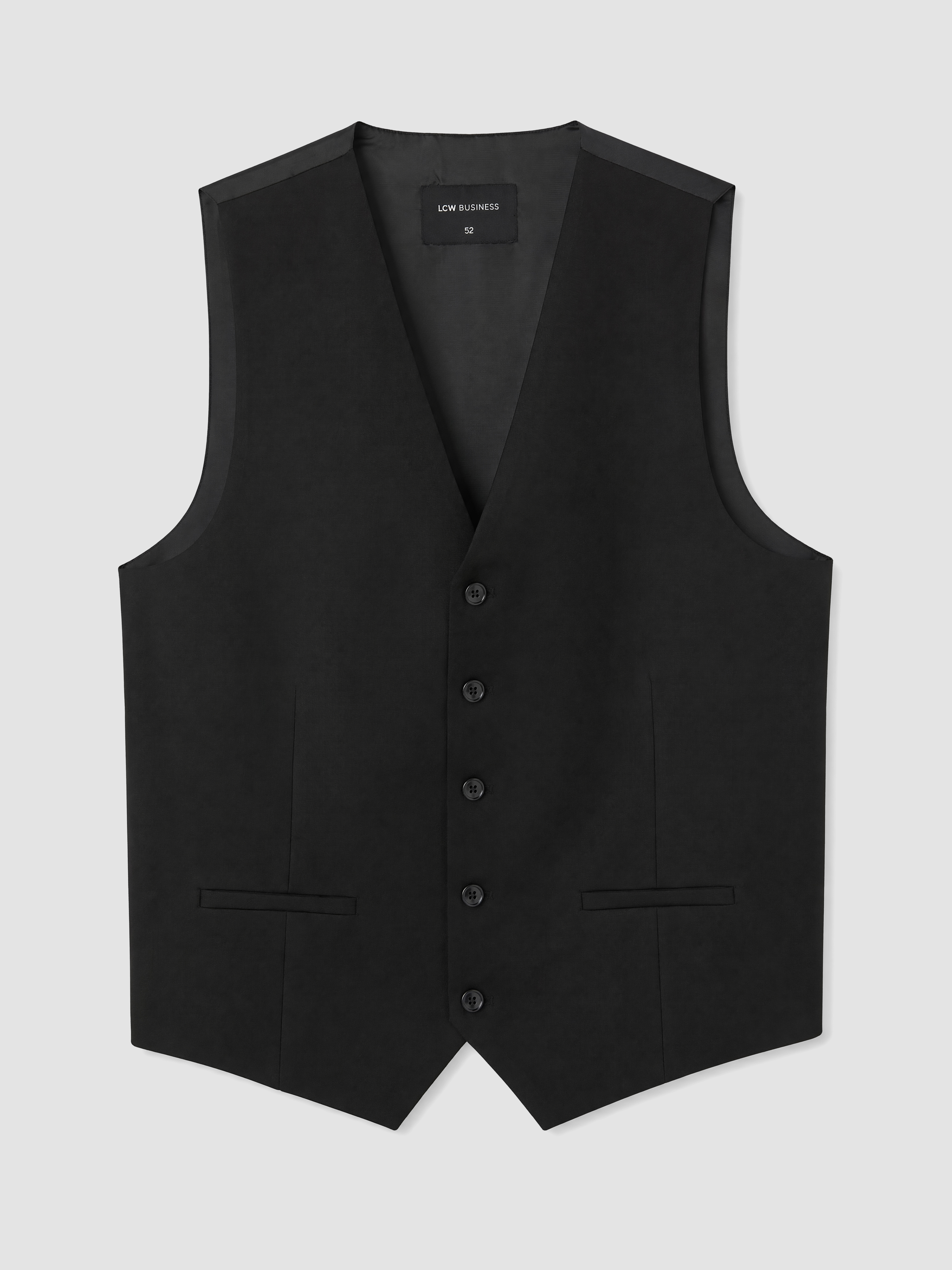 LCW BUSINESS Slim Fit Erkek Klasik Yelek görsel 4